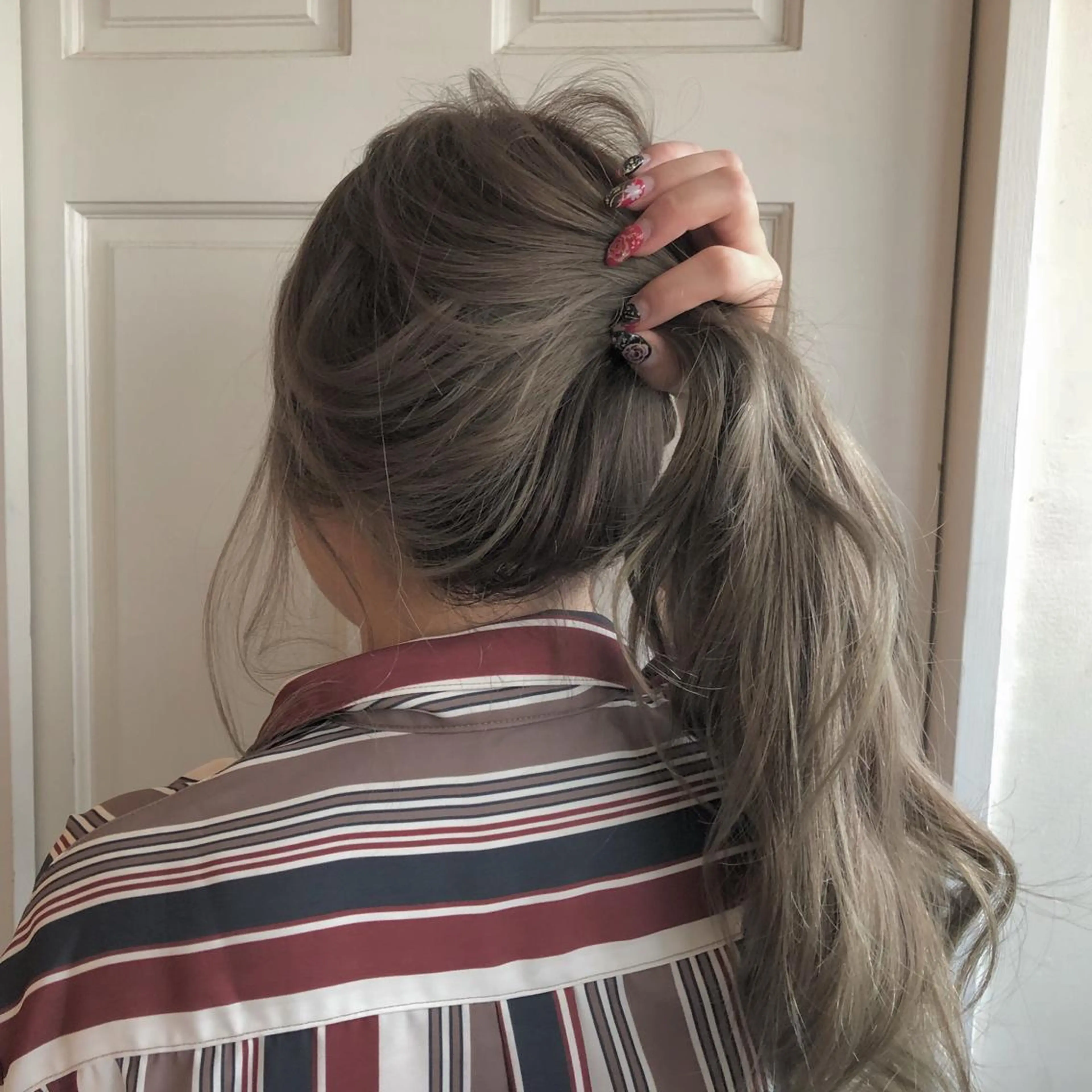 ロング カット ヘアカラー トリートメント 🌸ハイトーン 新田　廉 🌸のヘアスタイル