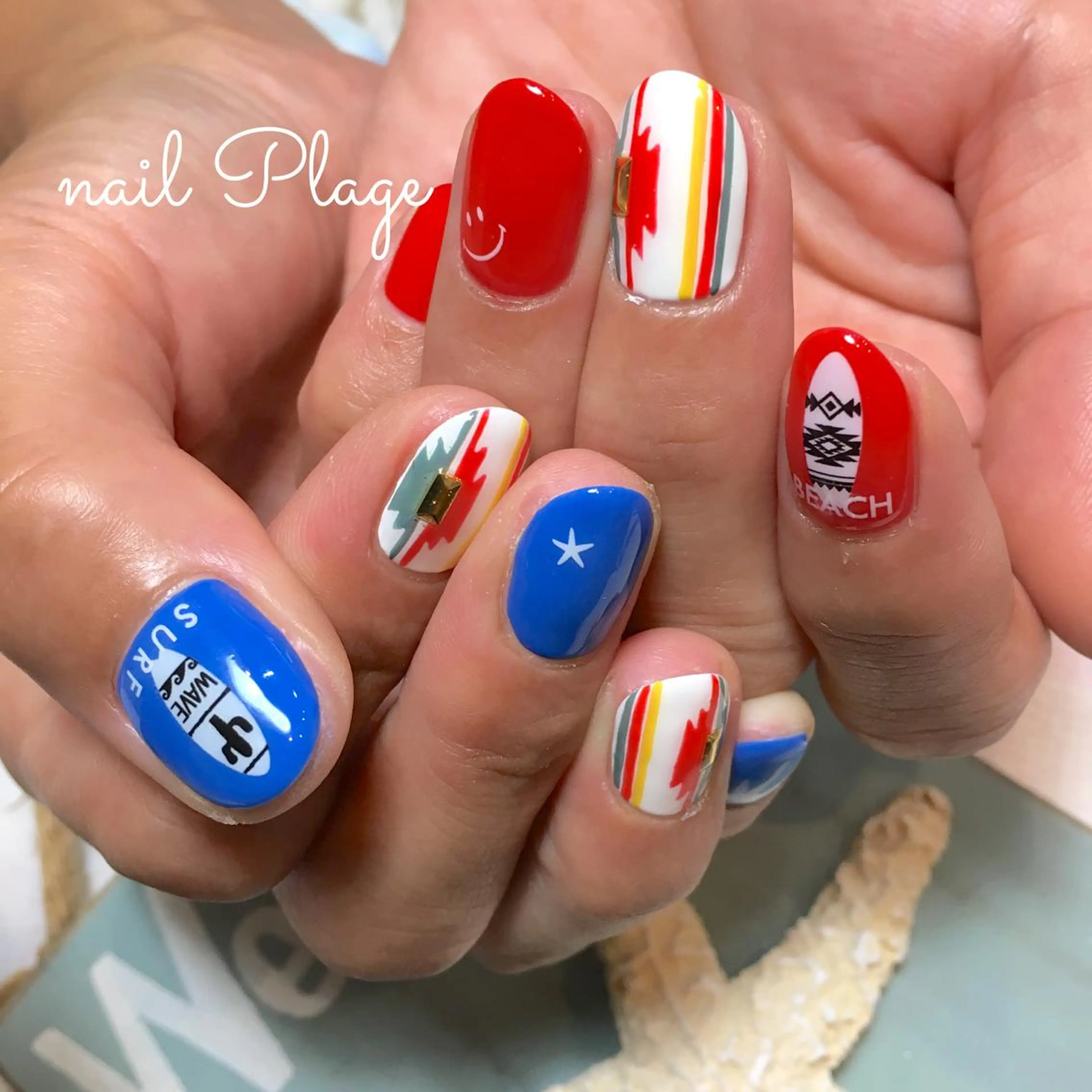 ネイル nail Plage Imai kanaのネイルデザイン