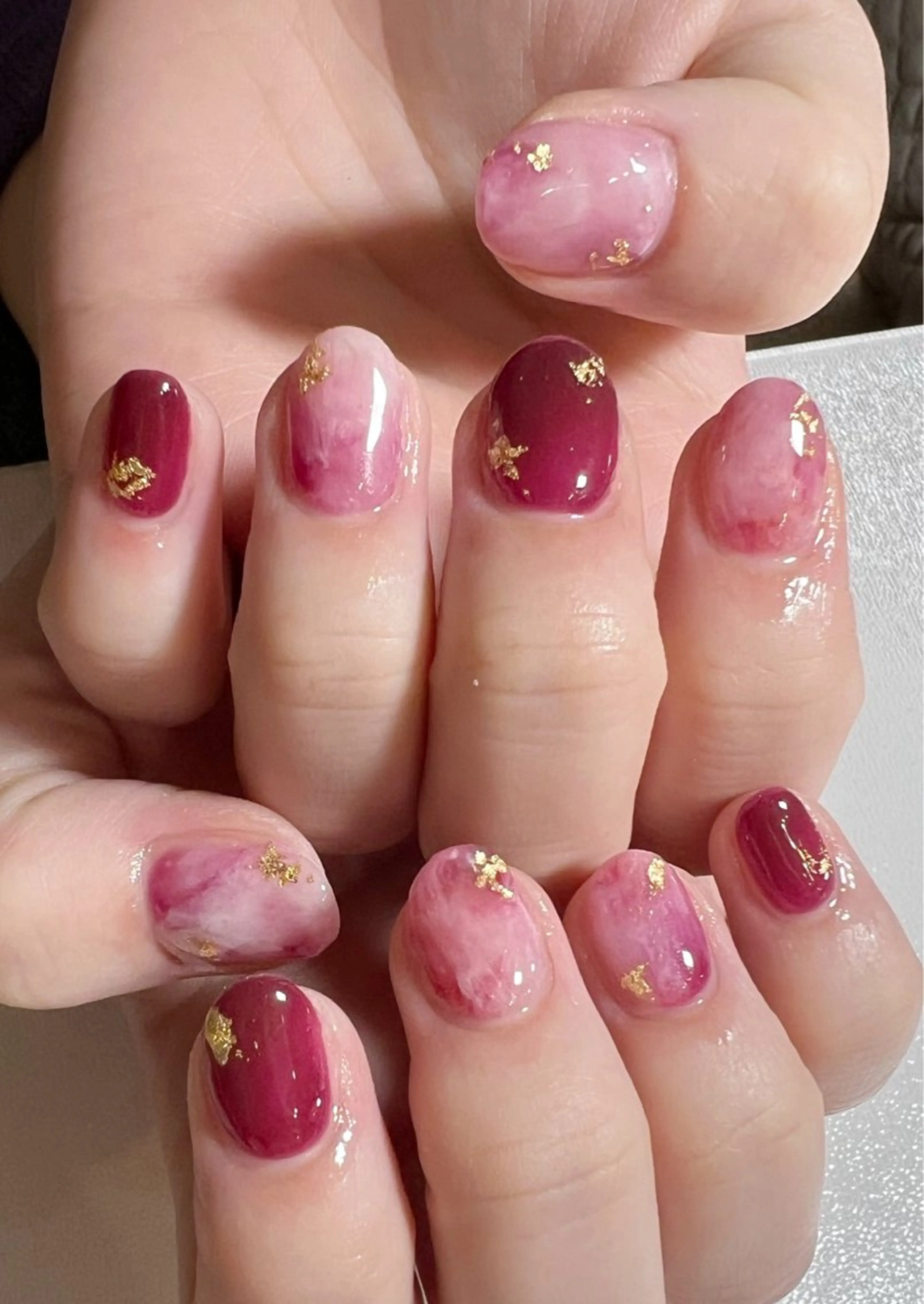 ネイル 春ネイル ハンドネイル private salon mieのネイルデザイン