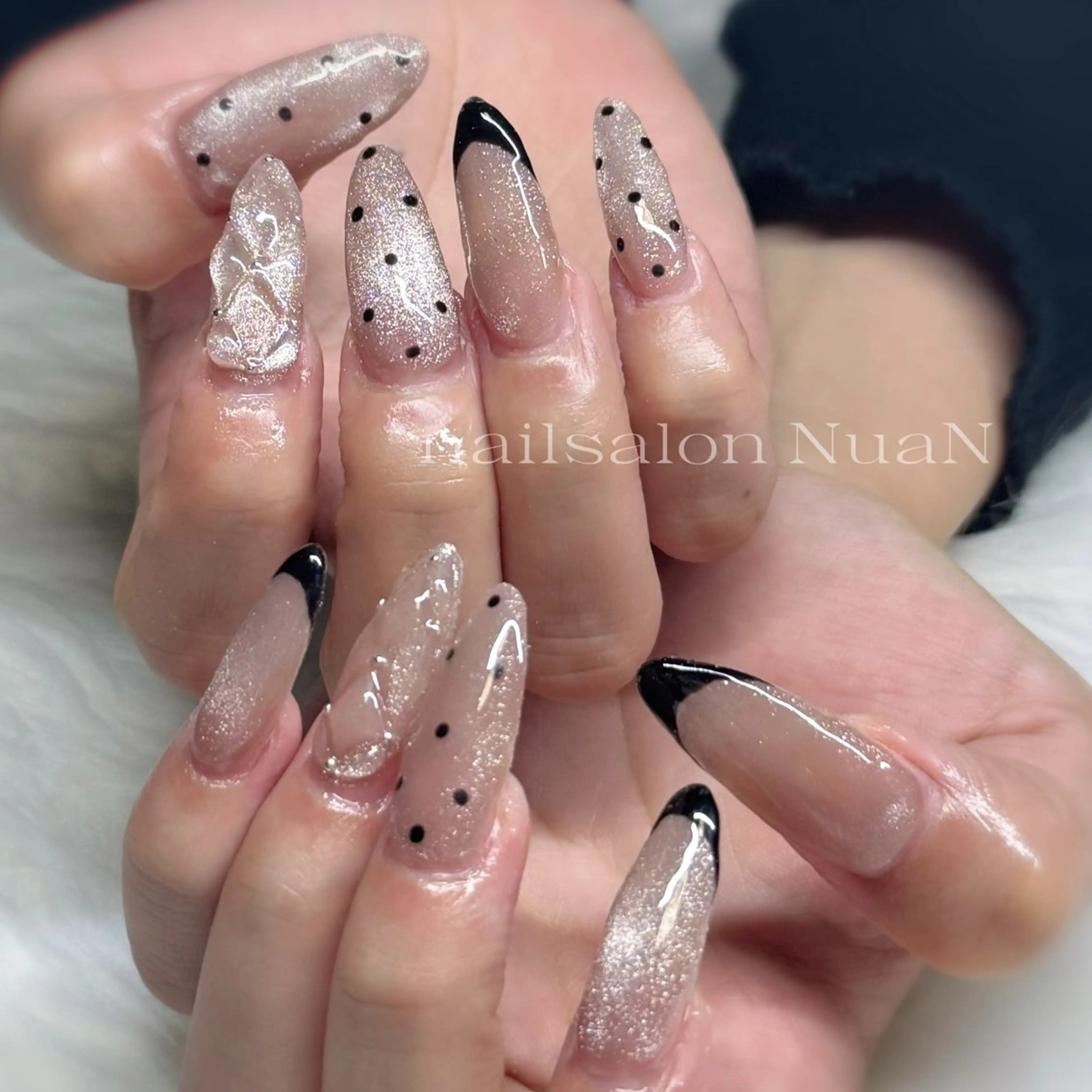 ネイル NuaN 名城線黒川駅徒歩3分のネイルデザイン