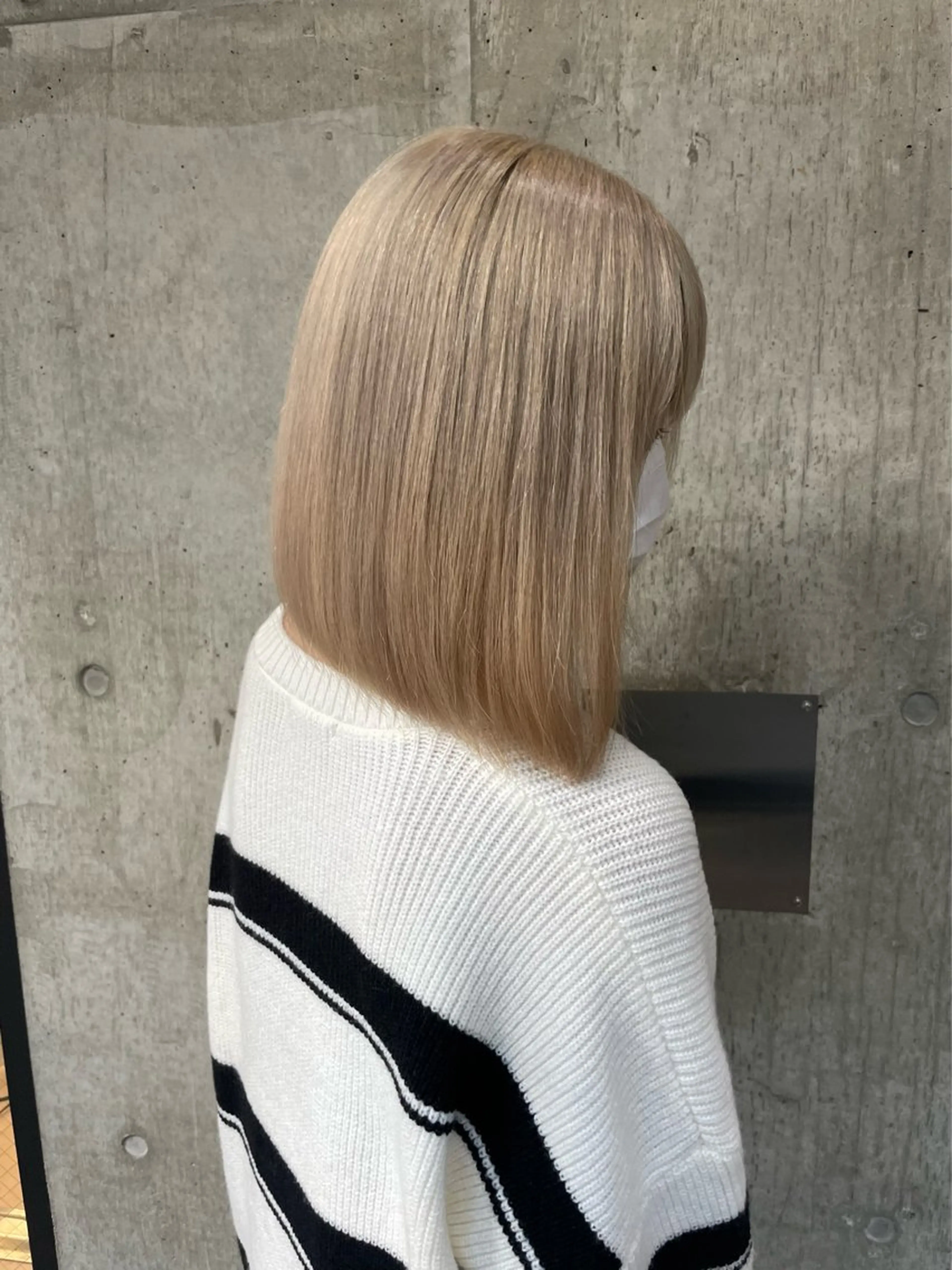 ミディアム カラー ヘアカラー ♡ハイライトカラー shinri♡のヘアスタイル