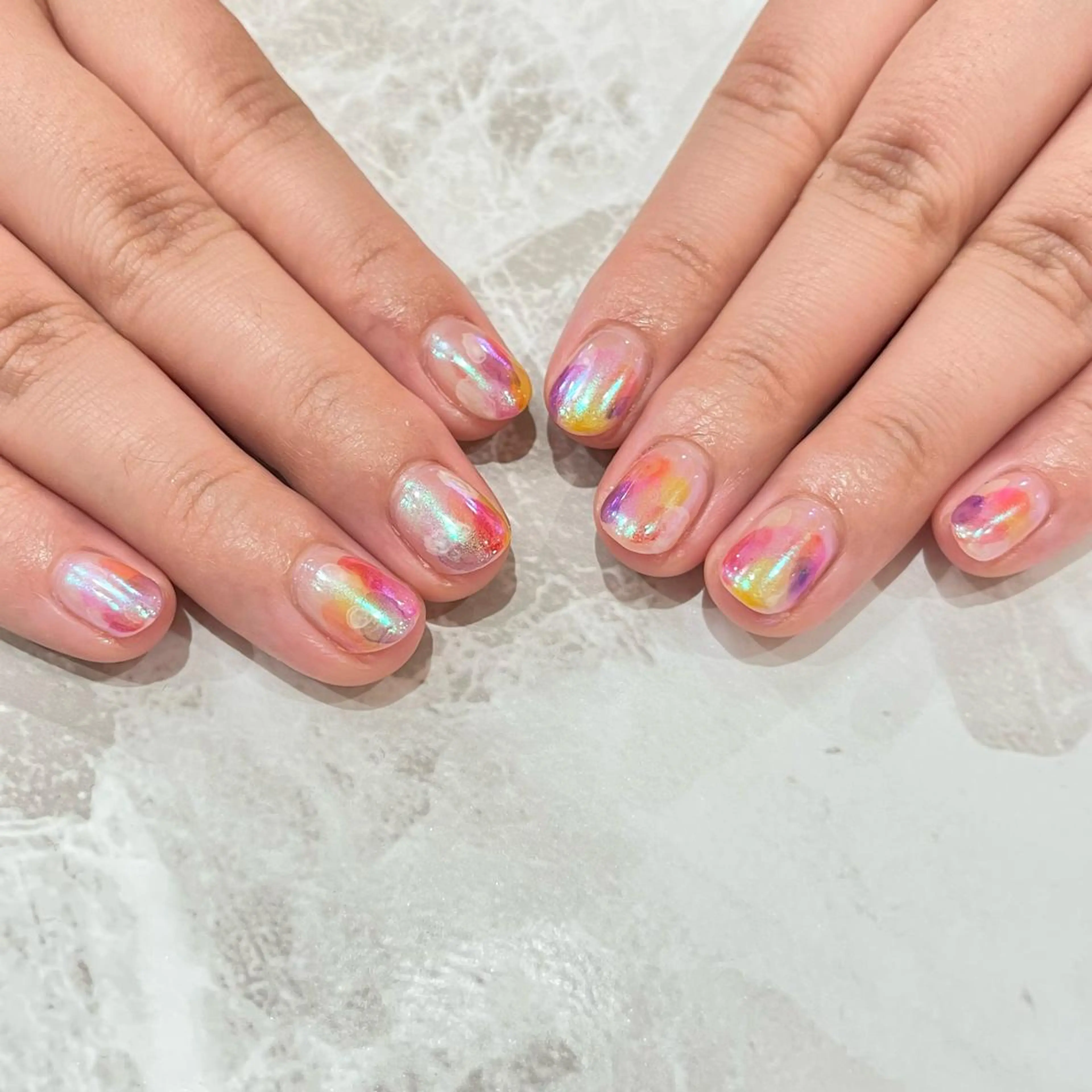 ネイル 脇坂 千晶のネイルデザイン