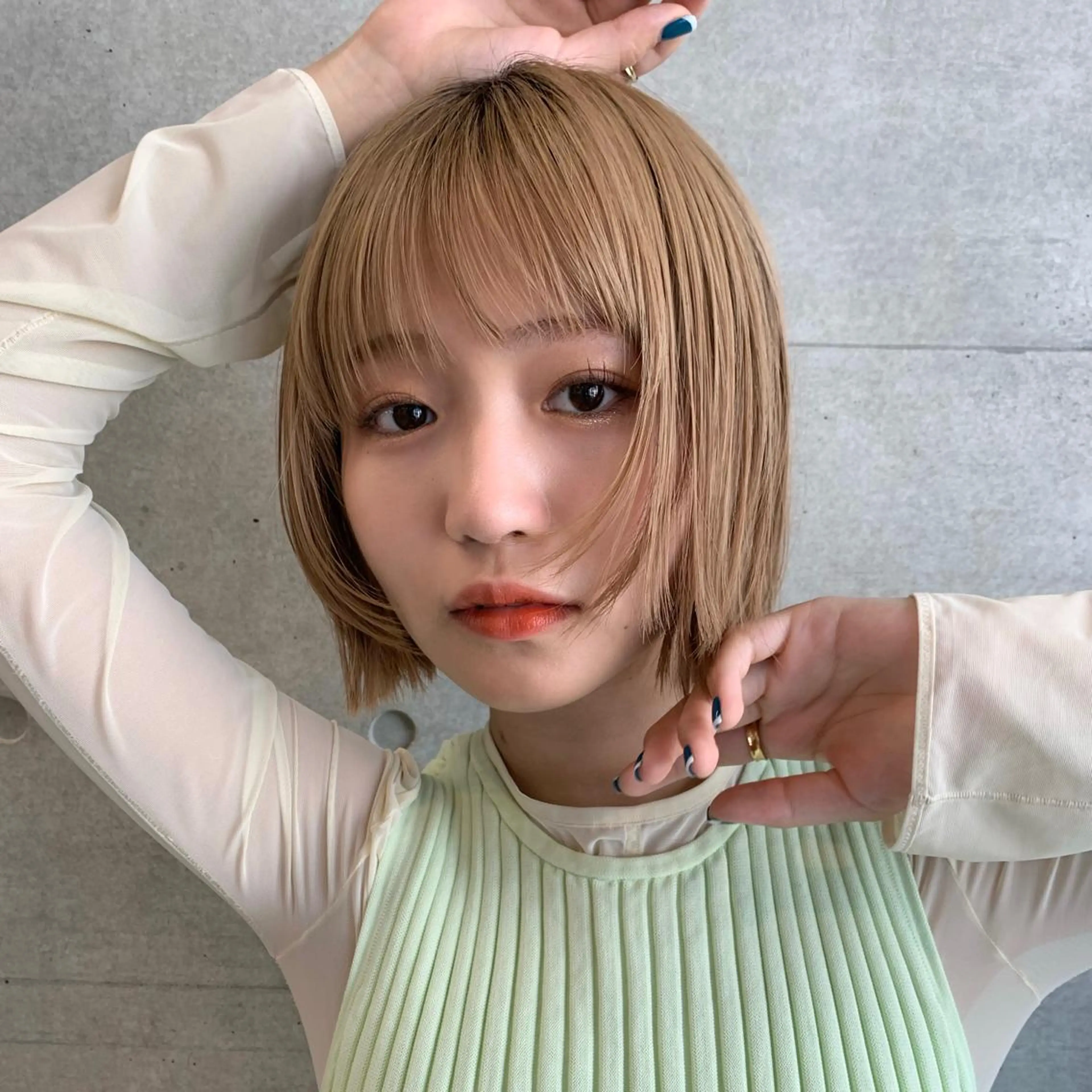 似合わせカット➕ケアブリーチ➕ダメージレスカラー➕最高級4stepトリートメント🌿の写真