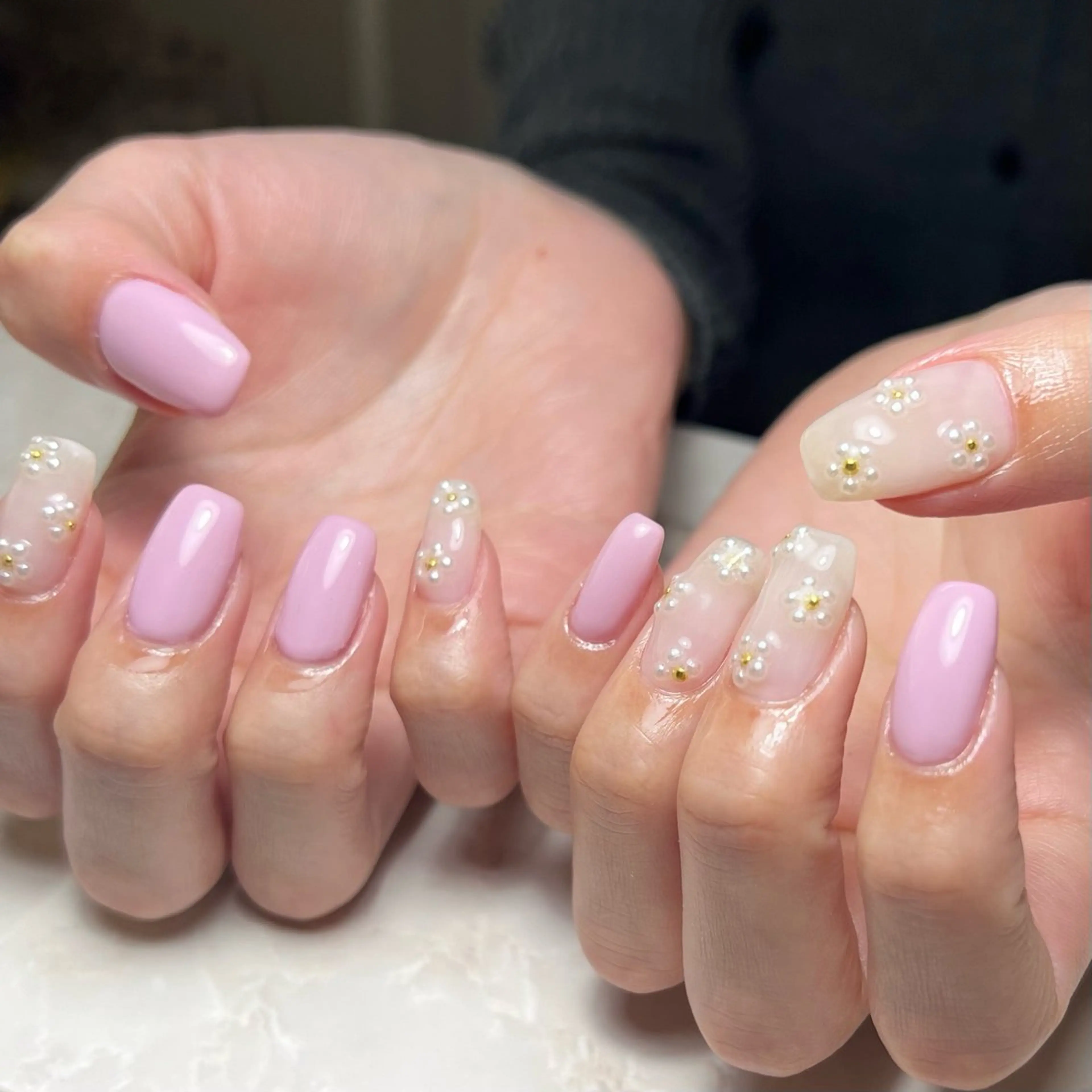 ネイル 持ち込み ハンドネイル 港区ネイル🌼*･ Shainon池田のネイルデザイン