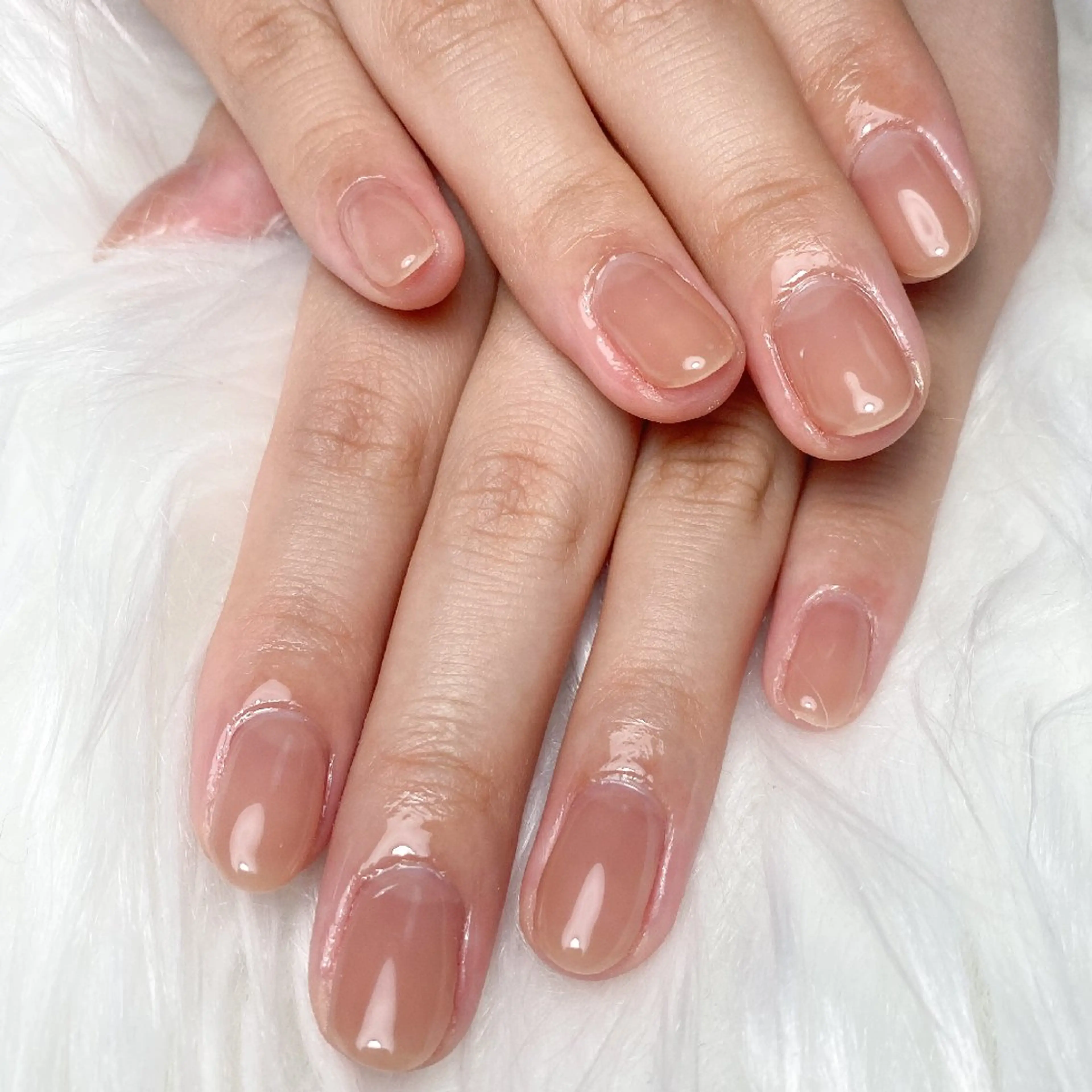 ネイル ワンカラーネイル nail en💅 キッズスペース有のネイルデザイン