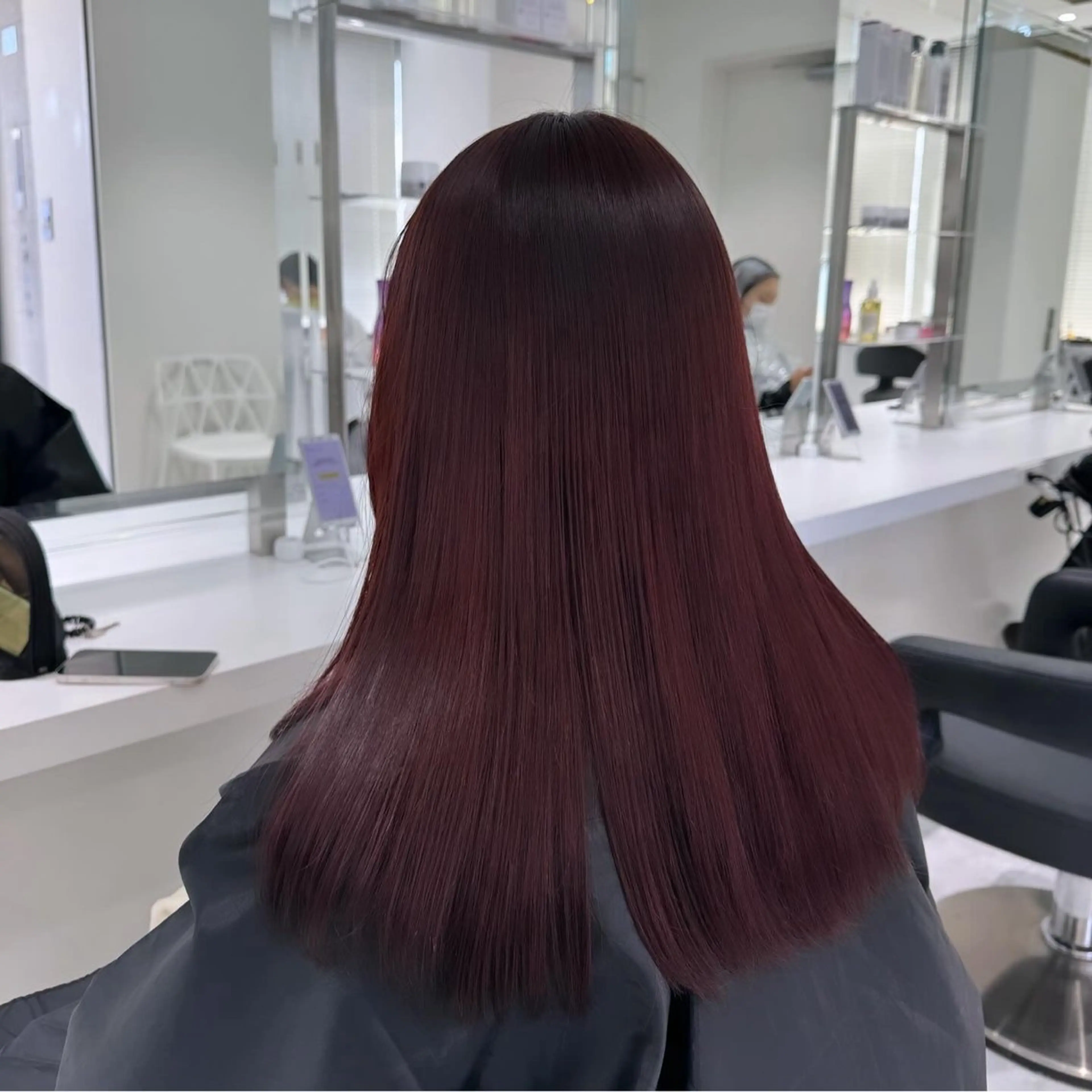 セミロング カラー ブリーチ ケアブリーチ ダブルカラー インナーカラー ブリーチなしカラー 💎透明感カラー /kaito💎のヘアスタイル