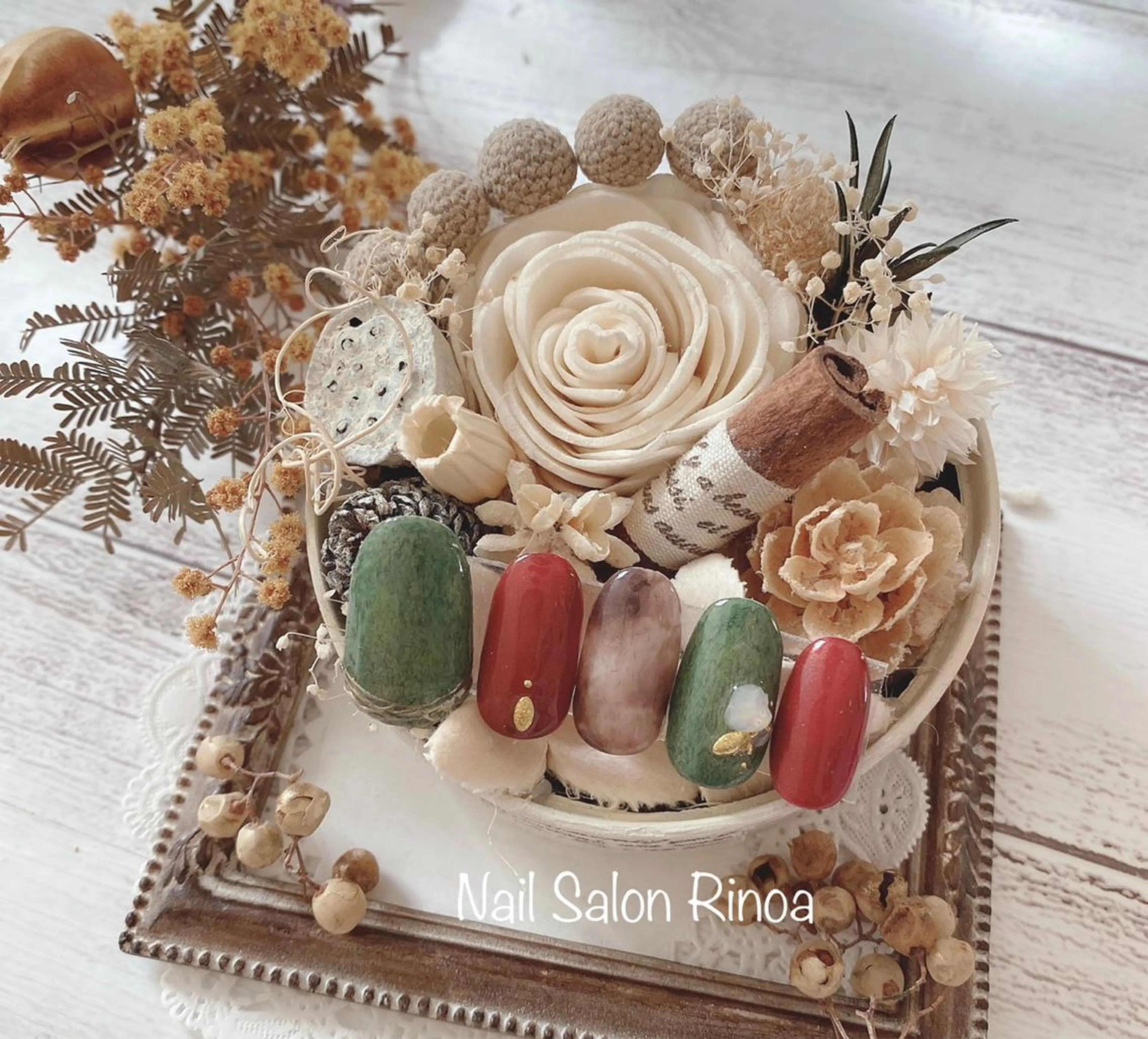 ネイル Nail Salon Rinoaのネイルデザイン