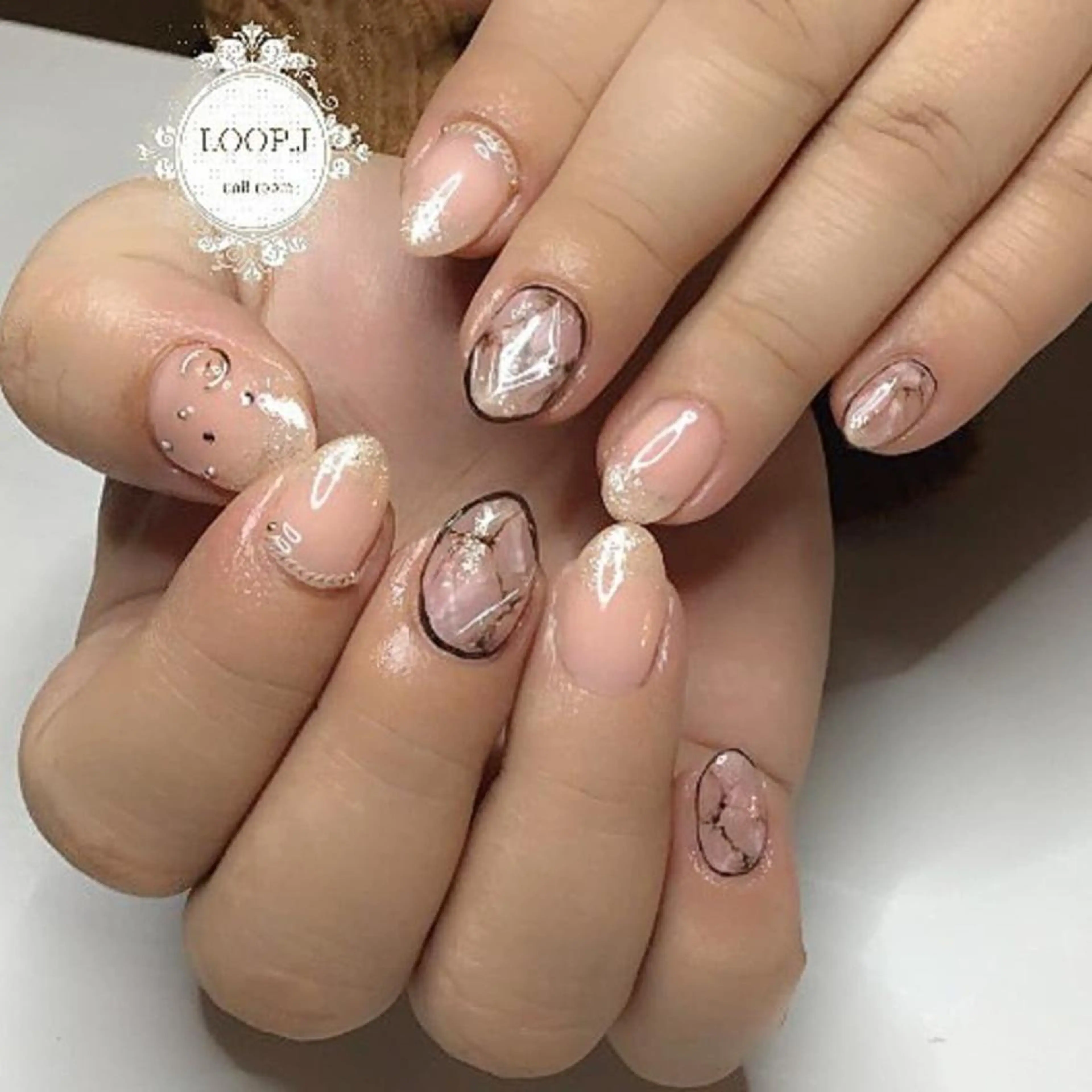 ネイル おおくぼ めぐみのネイルデザイン