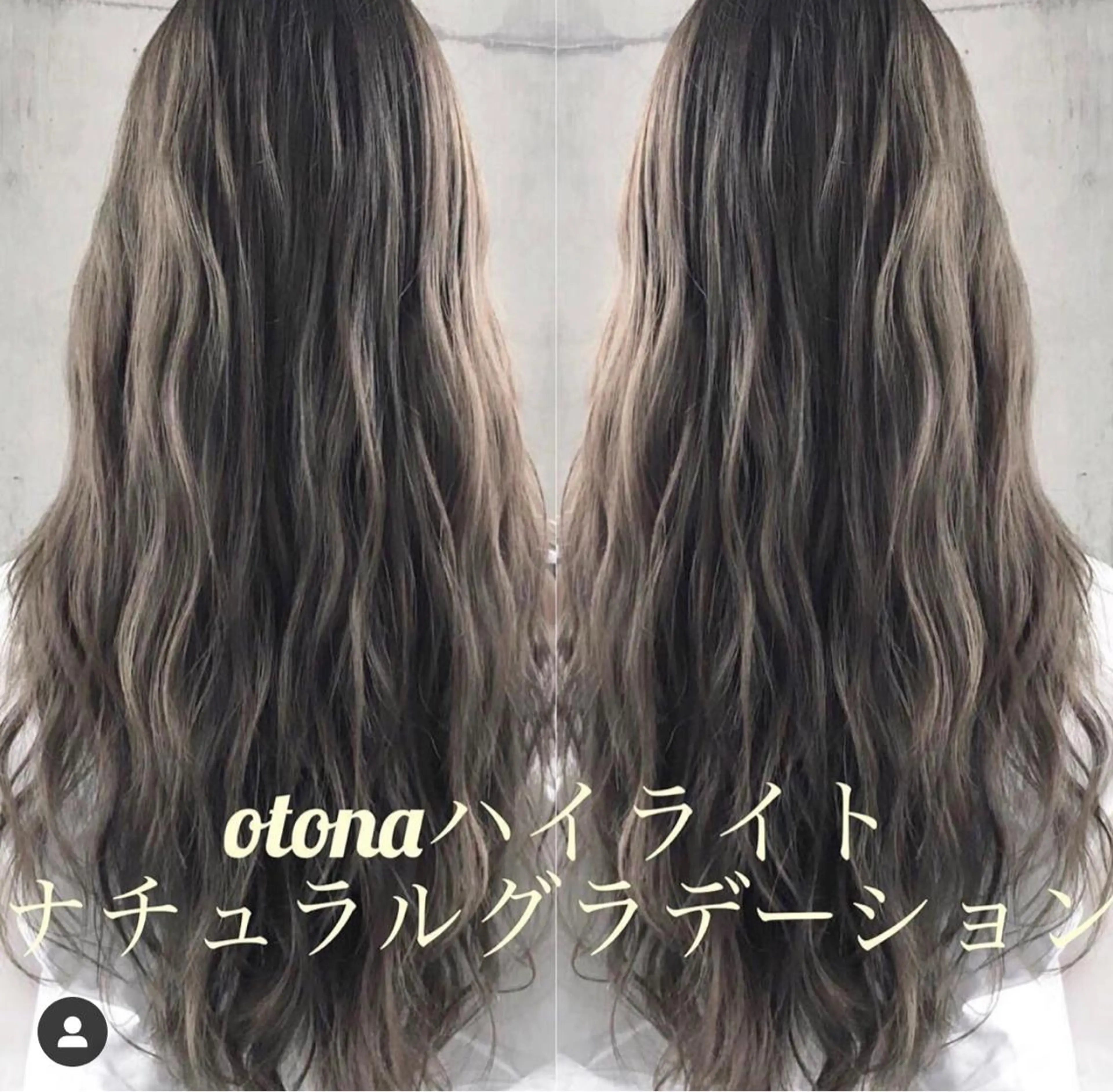 ロング カラー ハイライトカラー ハイライト テトネ タカシのヘアスタイル