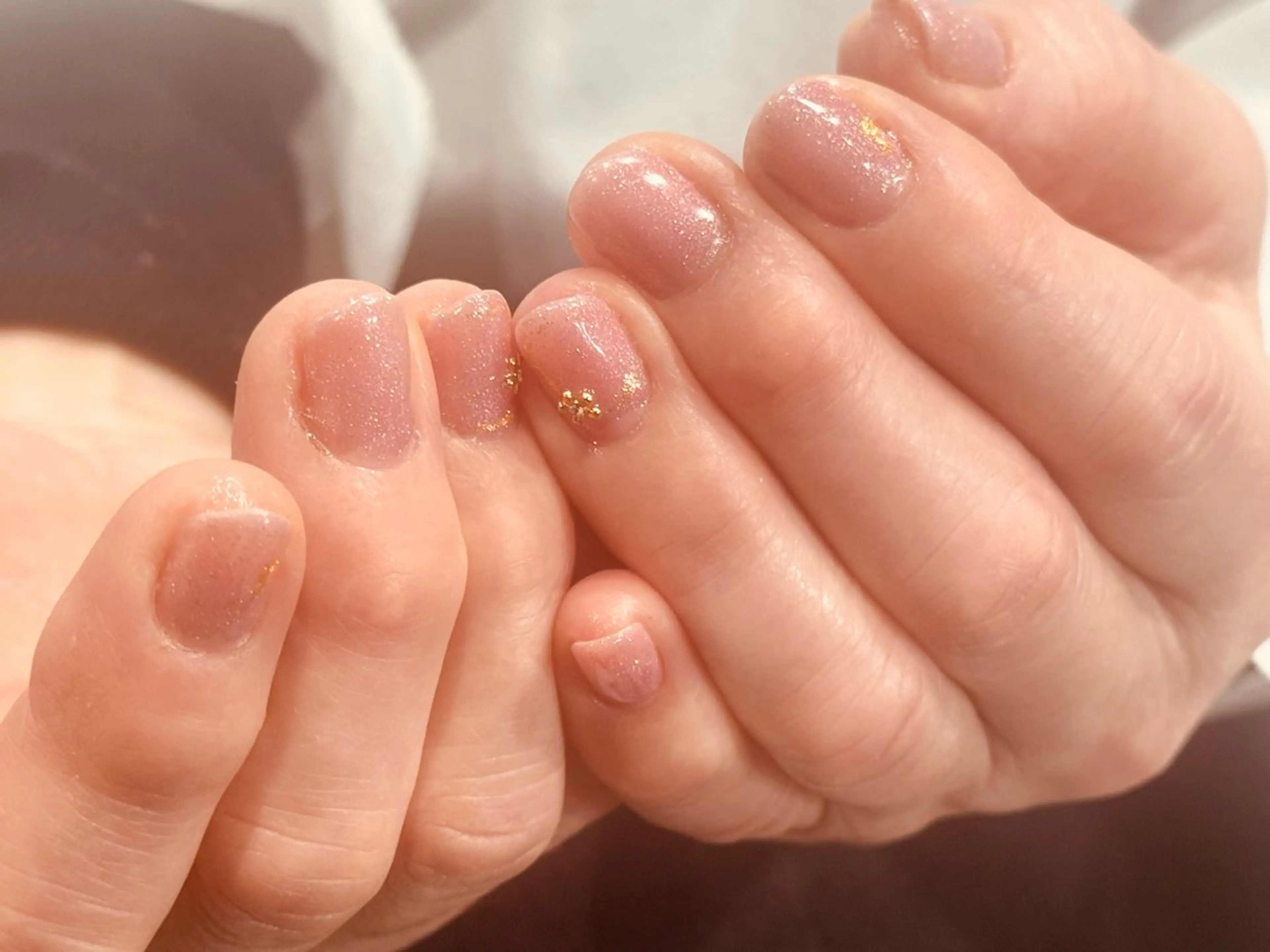 ネイル ハンドネイル 美容室 hair&make FLOW 新宿歌舞伎町所属・短め爪初めての方 大歓迎‼️ 歌舞伎町のネイルデザイン