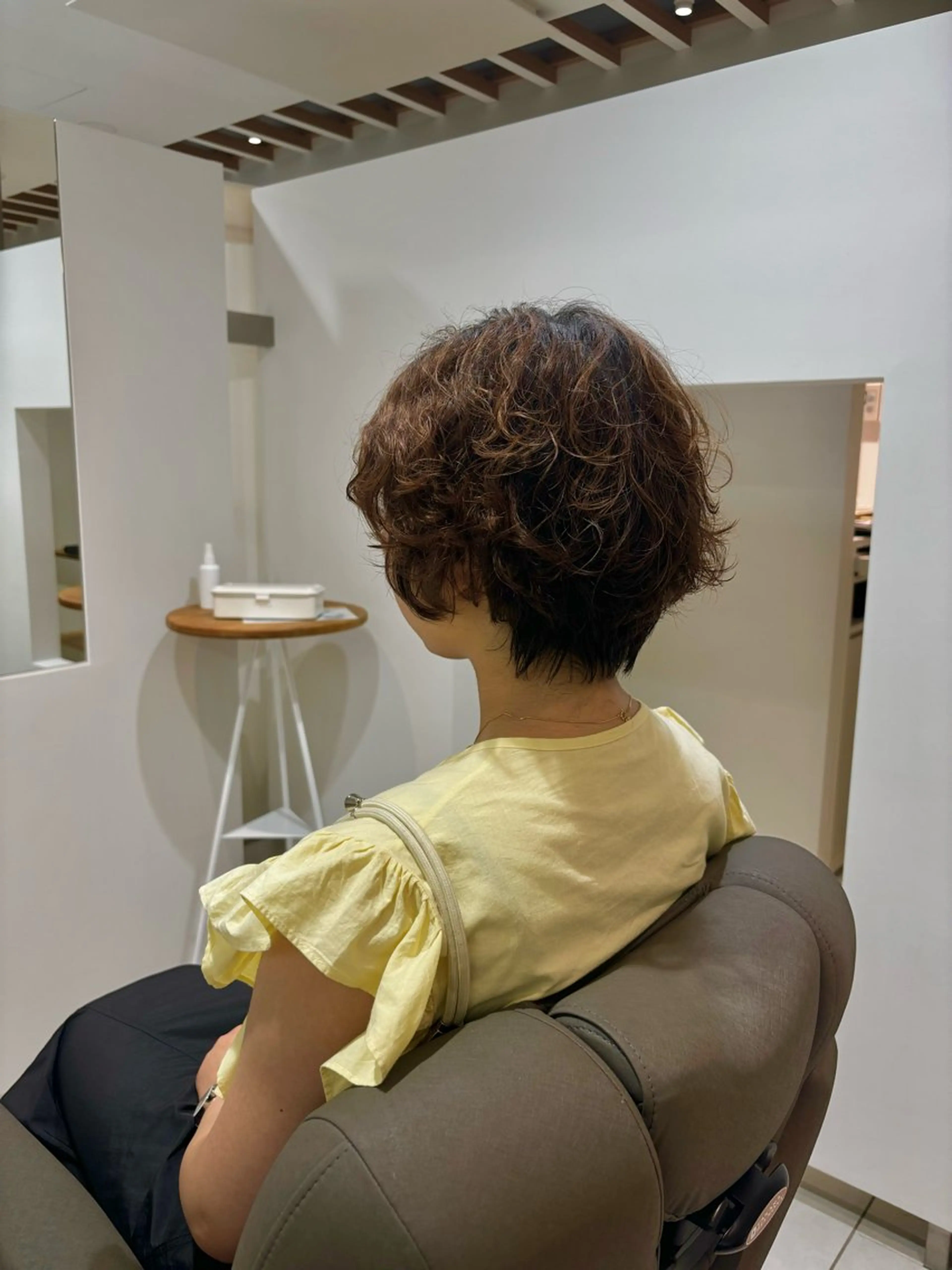 ショート カット トリートメント 白土 さくらのヘアスタイル