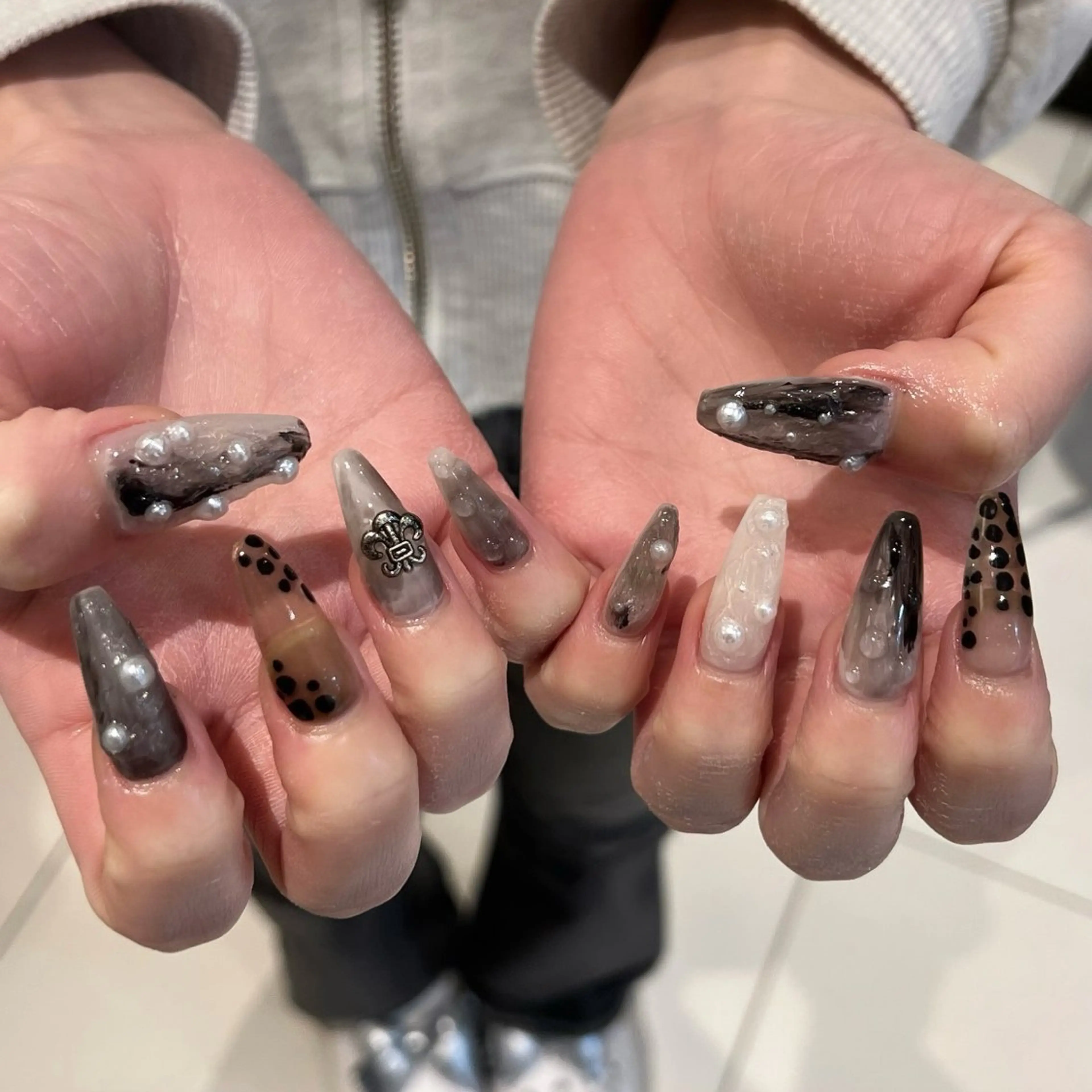 長さ出し10本＆持ち込みデザイン☪️の写真