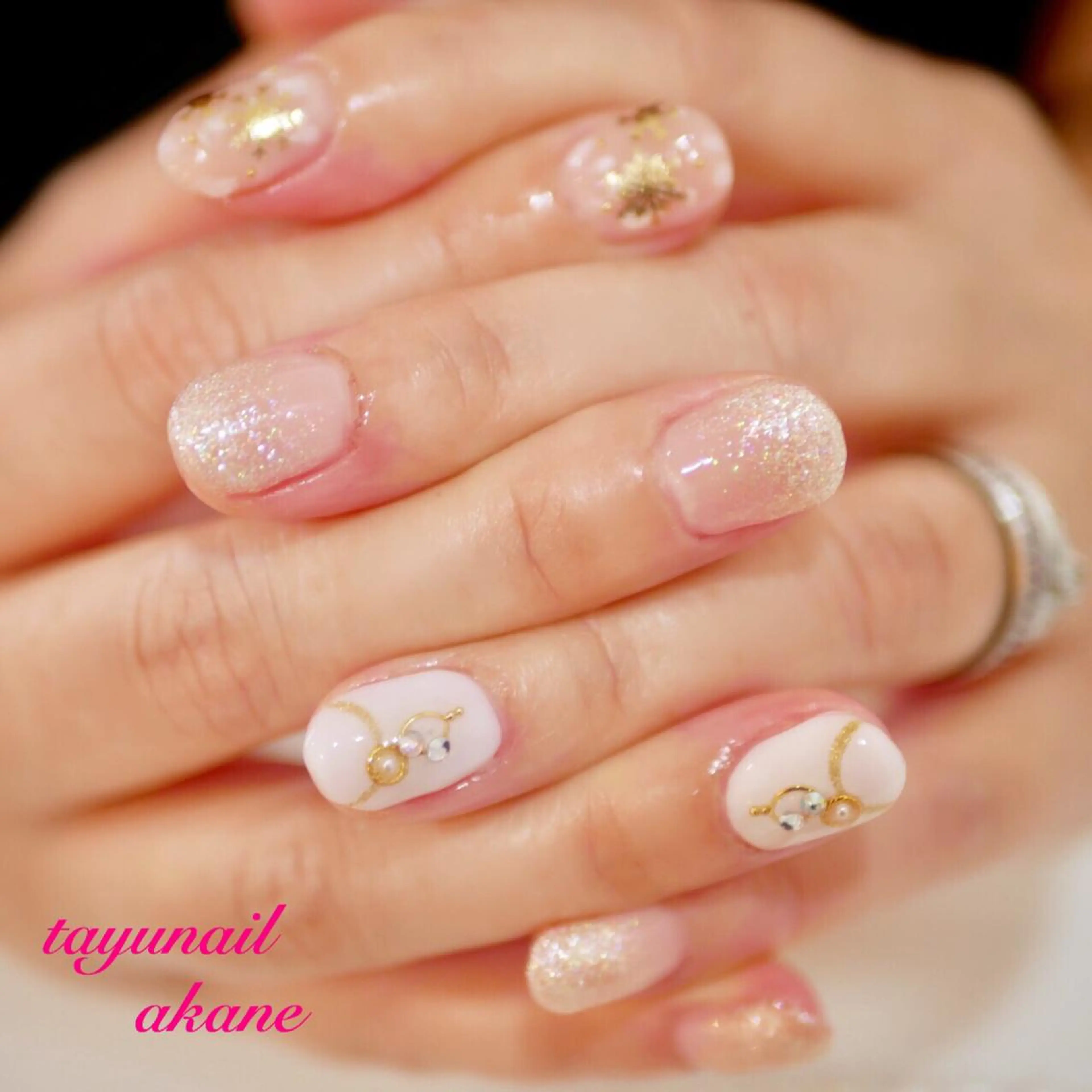 ネイル ネイルサロン・ネイルスクール　たゆnail所属・ネイルサロン 【たゆnail】のネイルデザイン