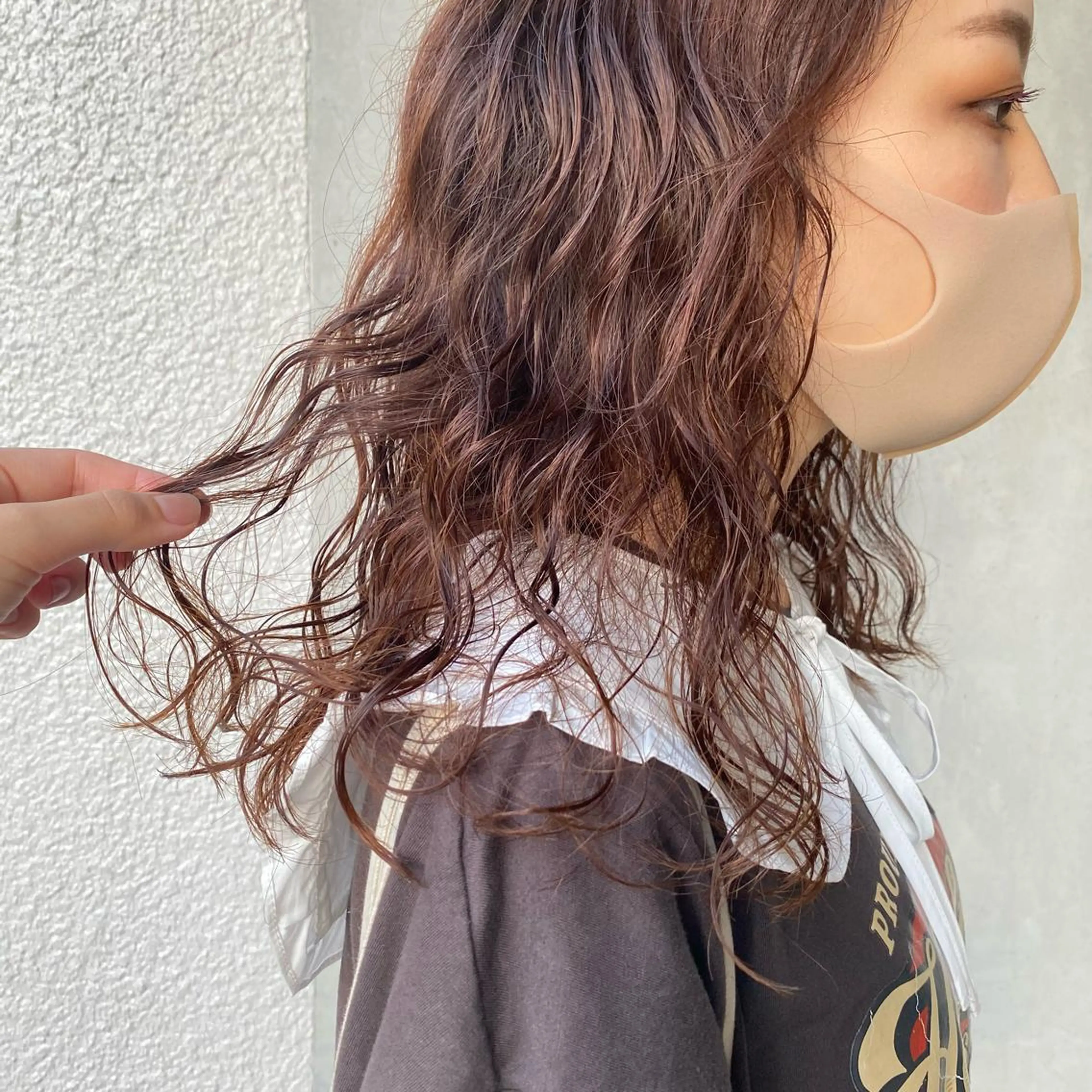 カラー パーマ annuy🪐 HINAのヘアスタイル