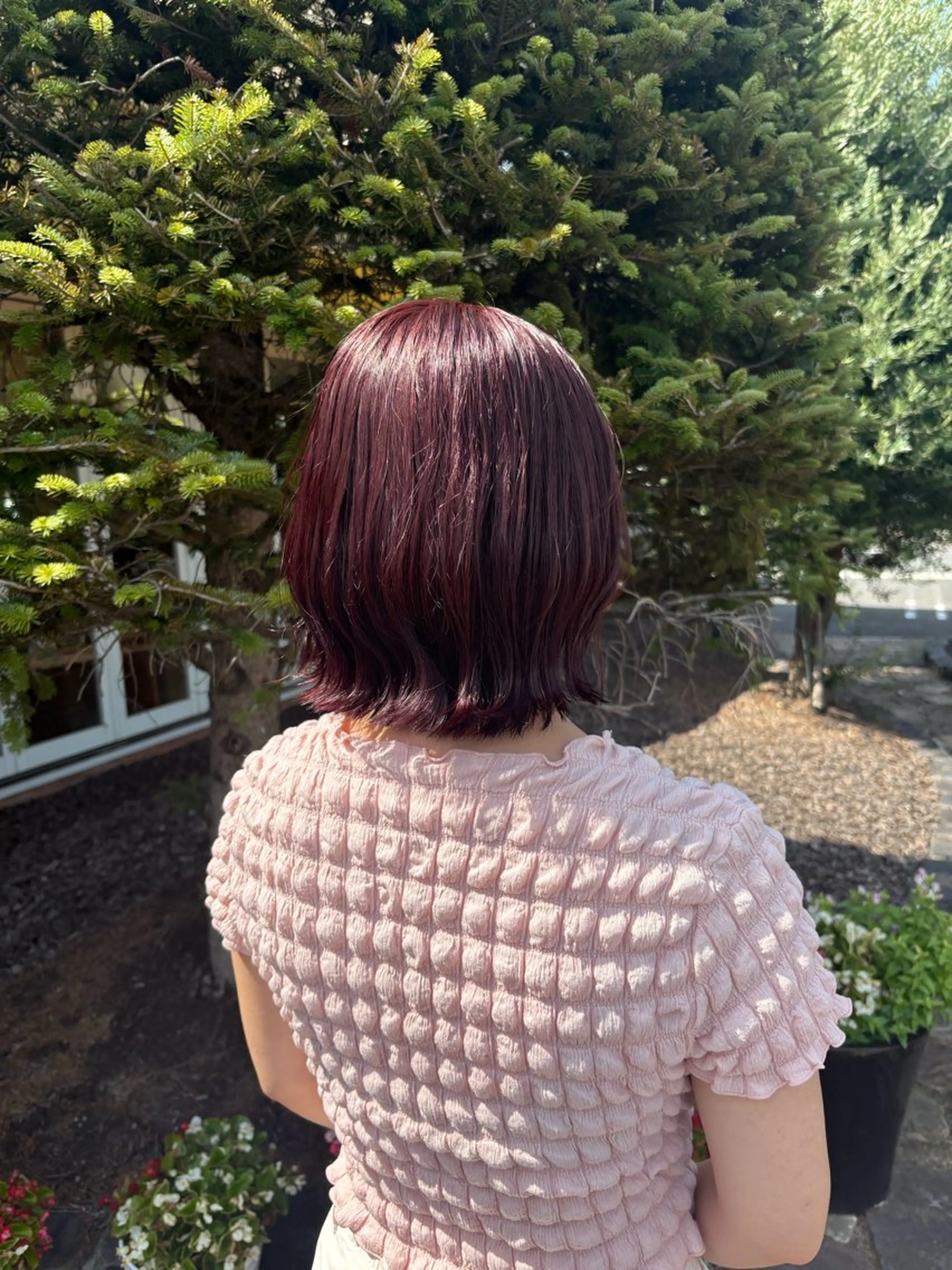 ミディアム カラー カット ヘアカラー Flat /rina🧸のヘアスタイル