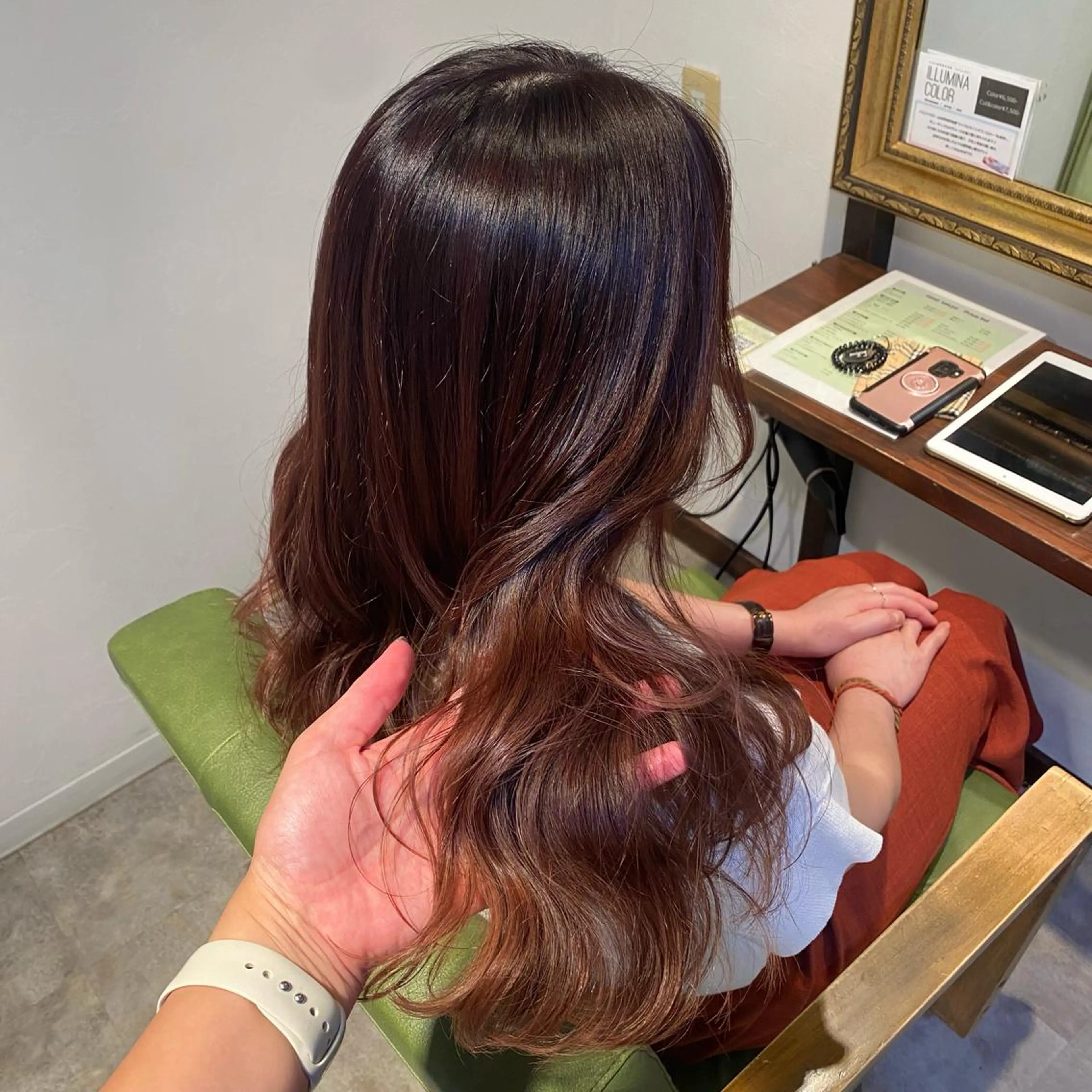 カラー 🫧透明感カラー 🫧 ジルバ清水南海のヘアスタイル