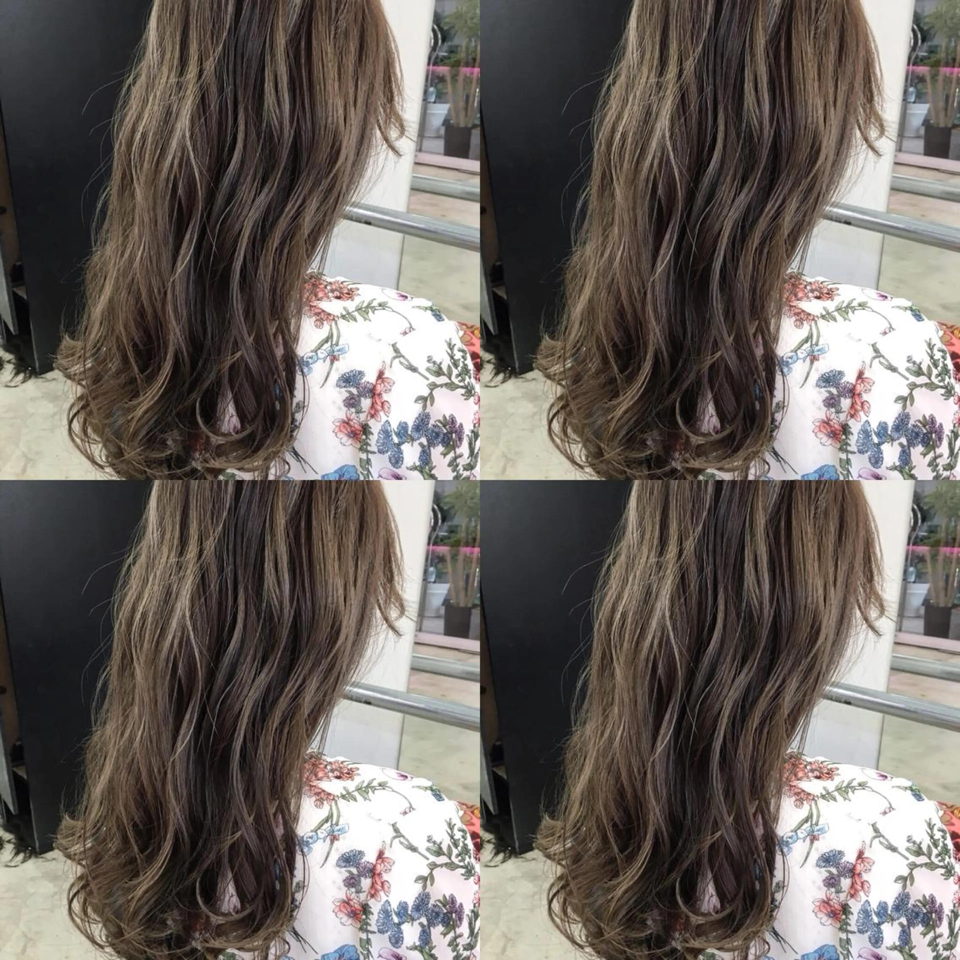 ロング カラー ヘアアレンジ ベージュカラー ハイライトカラー ハイライト 垢抜け案内人 鈴木聖矢✂️のヘアスタイル