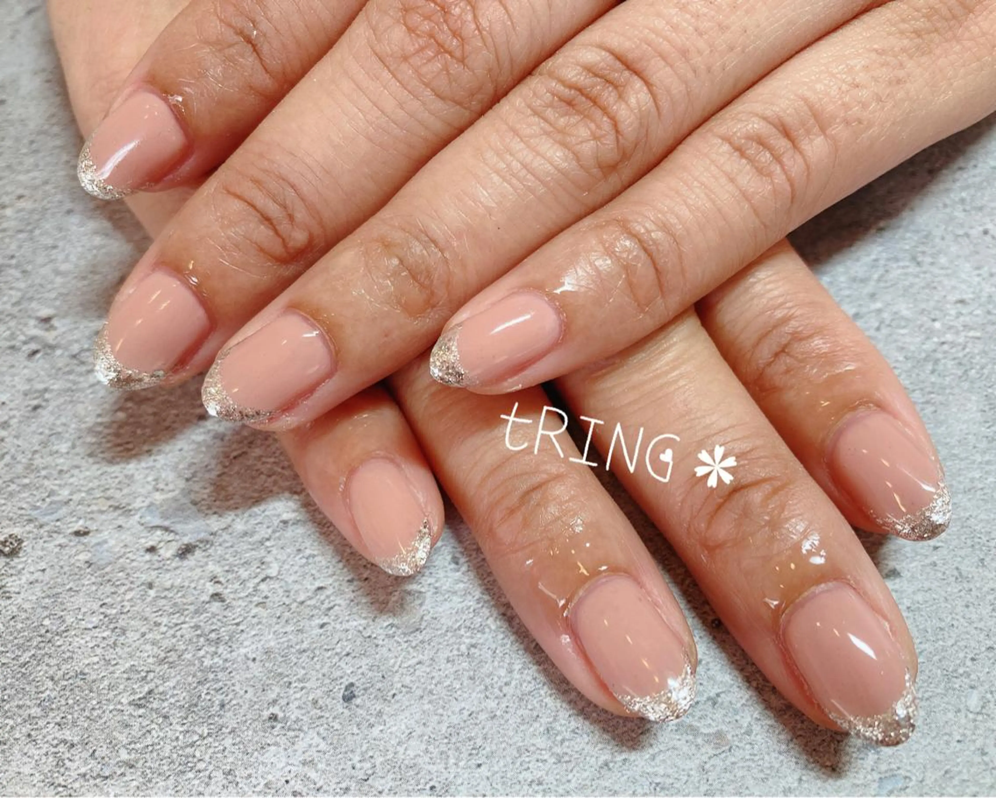 ネイル ハンドネイル tRING＊ しいの木台のネイルデザイン