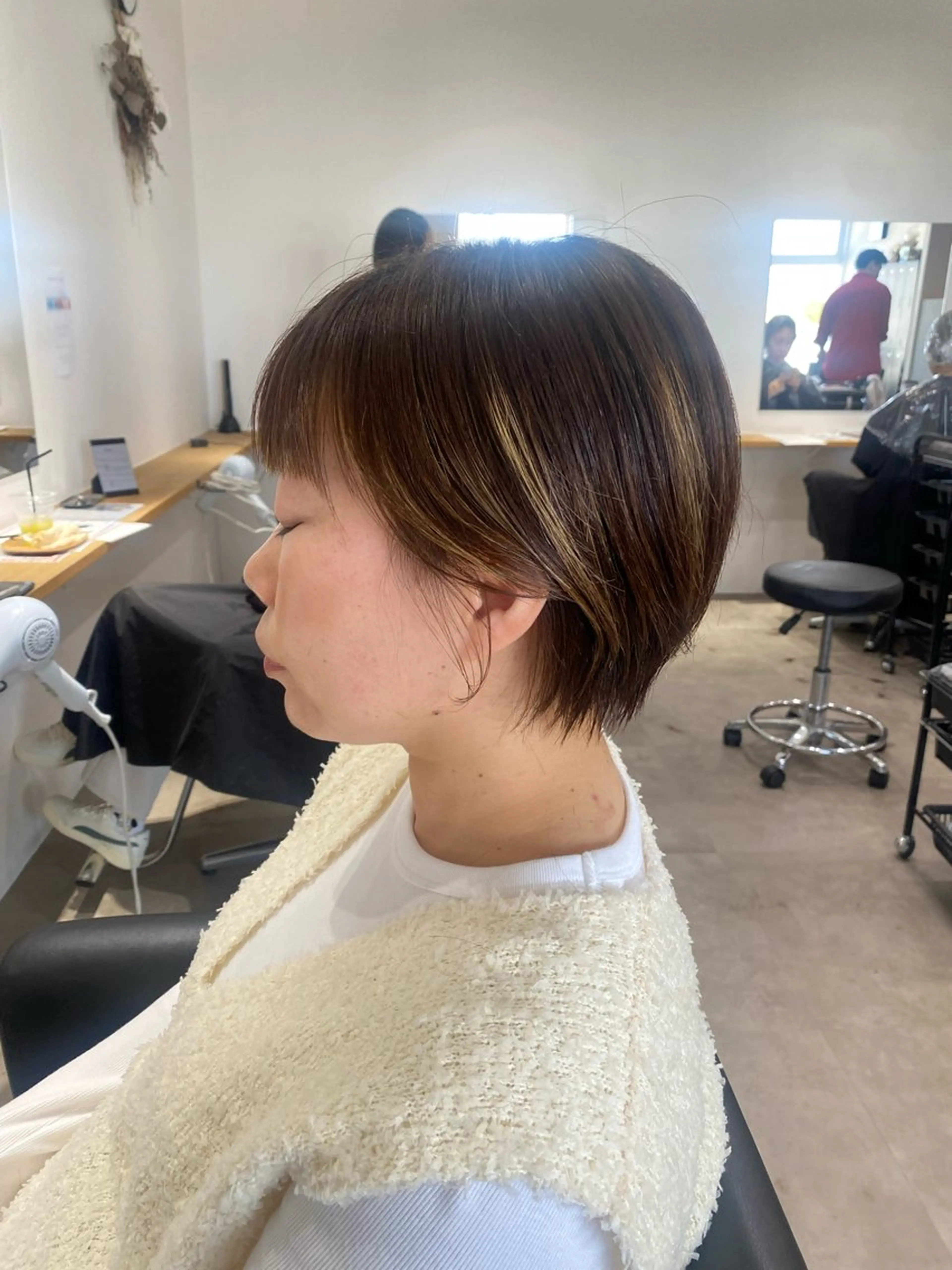 ショート 丸みショート ショートヘア カット 韓国風hair💕 Kanonのヘアスタイル