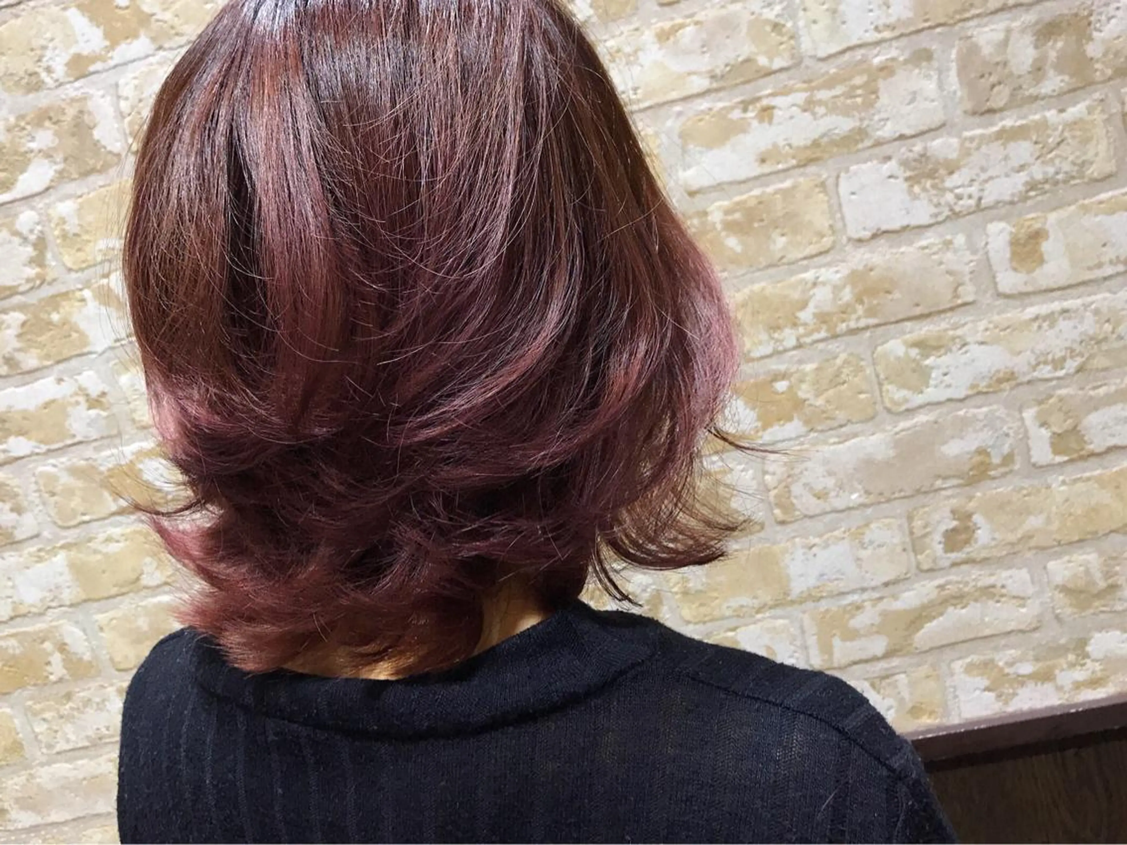 ミディアム カラー ヘアアレンジ トリートメント 近藤千翔🩵 髪質改善Periodのエステ・リラクイメージ