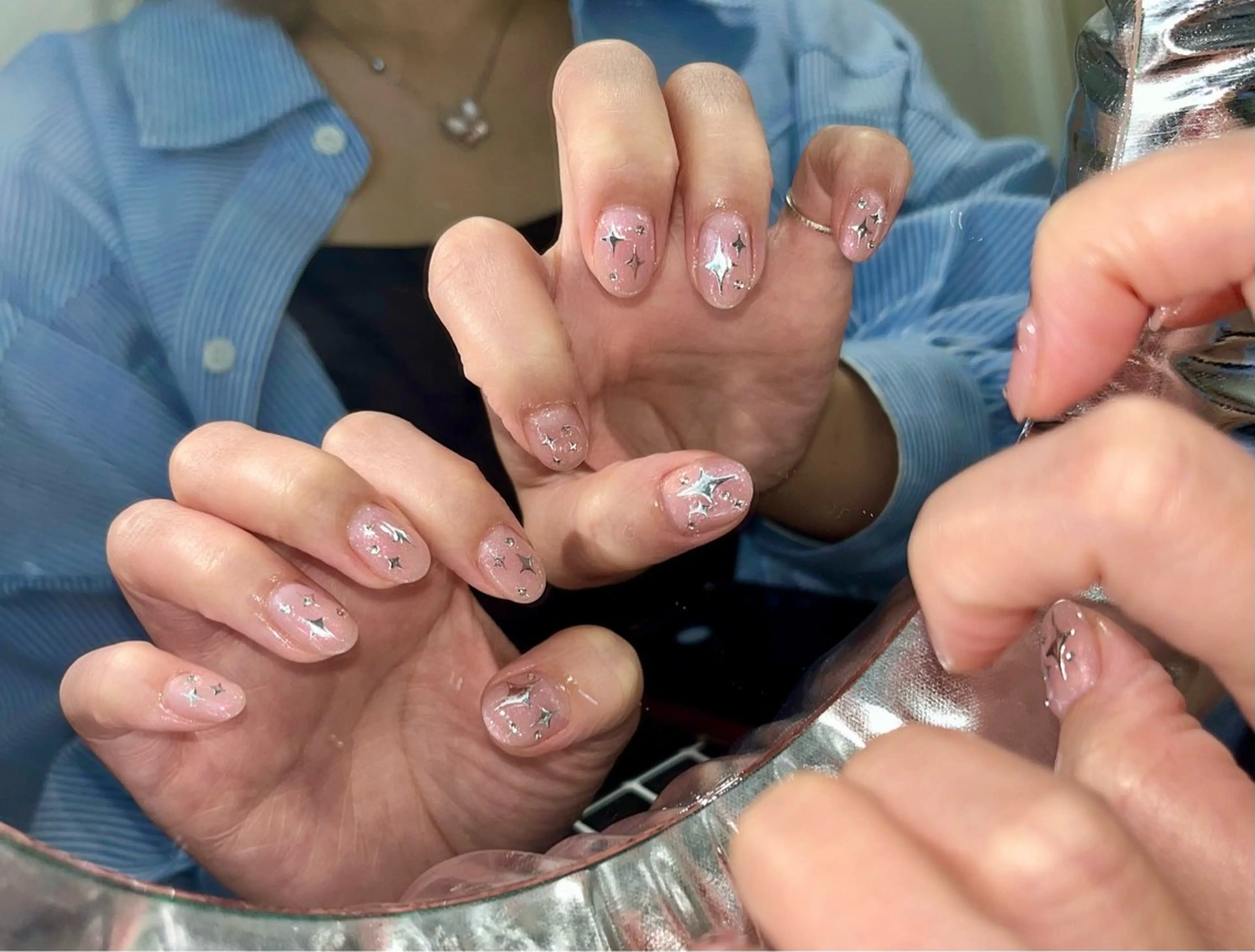 ネイル 韓国ネイル ハンドネイル NailByua 武蔵新城徒歩4分のネイルデザイン