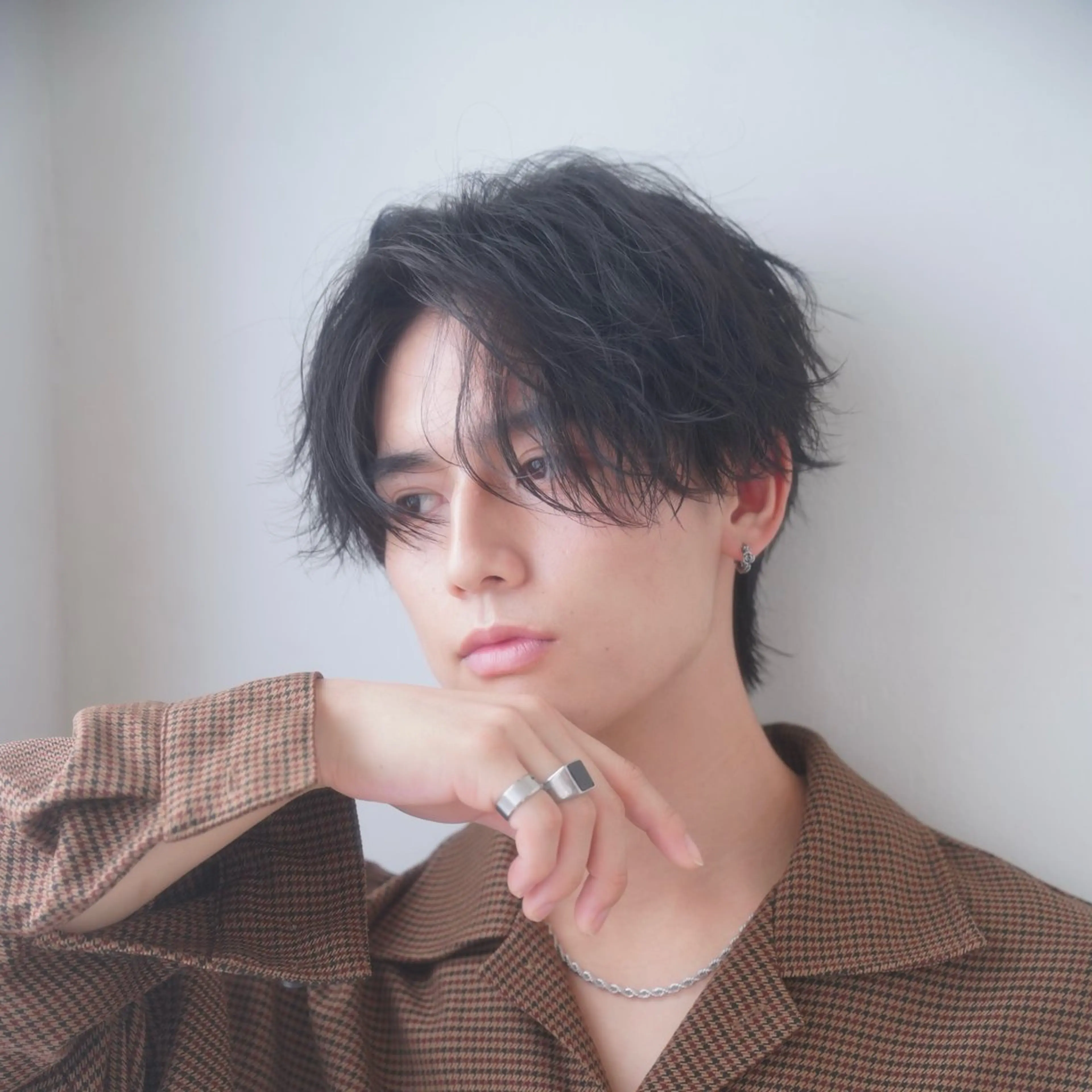 【ミニモ限定価格】メンズカット+スパイラルパーマ(ツイストスパイラルパーマ)の写真