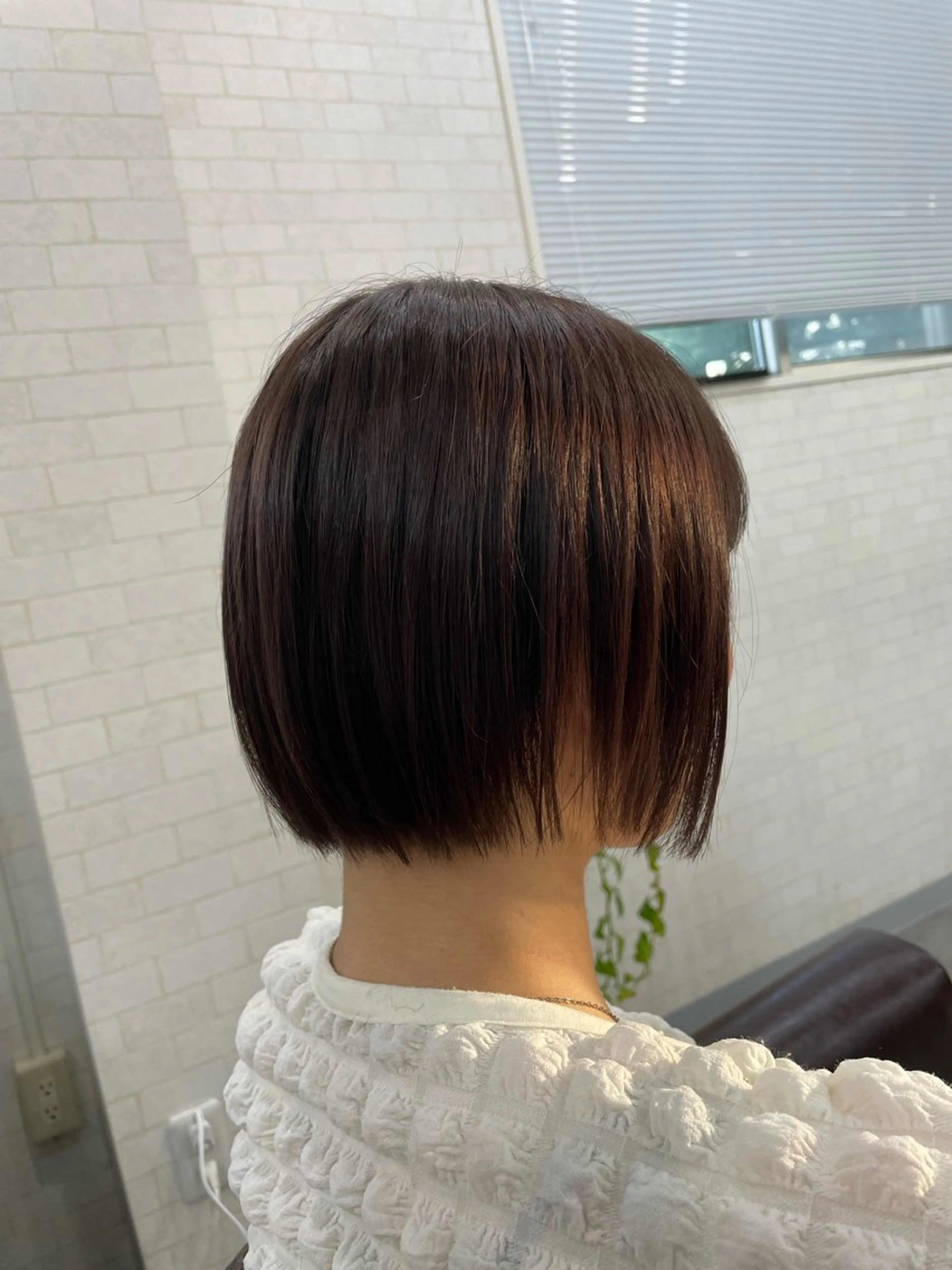 ショート カラー 縮毛矯正・髪質改善個室型salon Cannaつくばみどりの美容室【カンナ】所属・Canna honokaのヘアスタイル