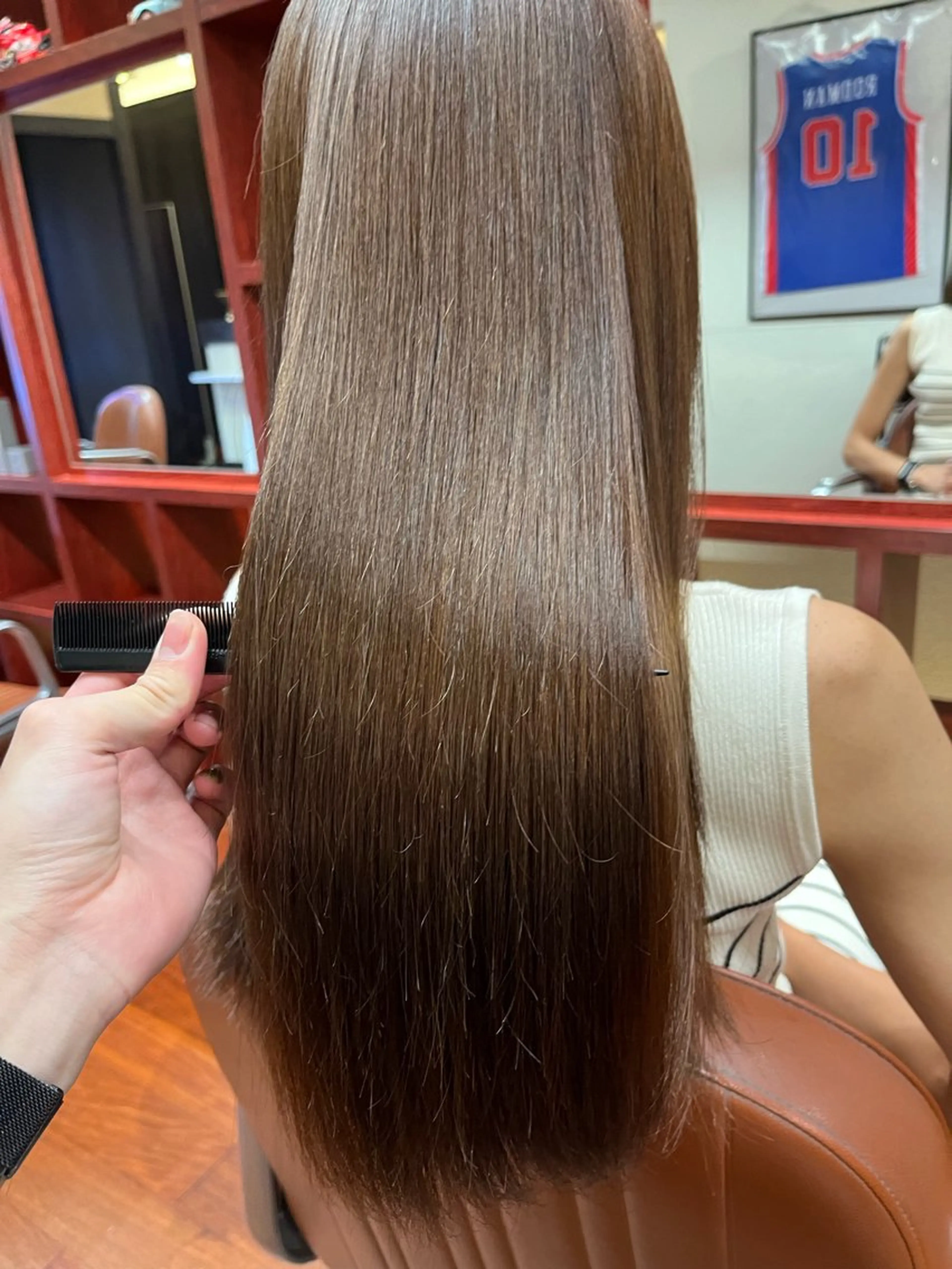 ロング カラー 髪質改善 トリートメント mulum所属・髪質改善/艶髪/韓国 ヘア[マンツーマン]のヘアスタイル