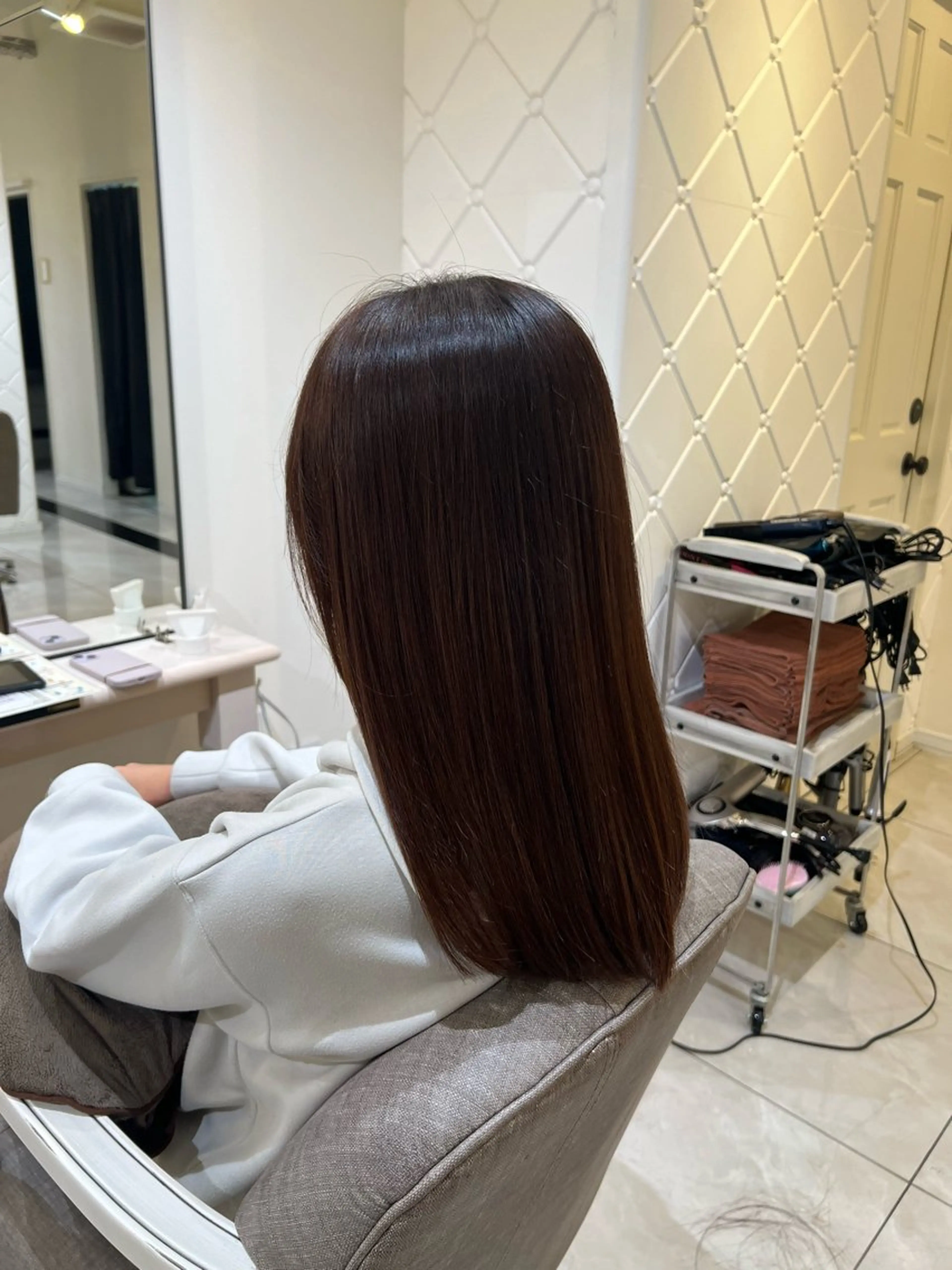 セミロング 木下 汰雅のヘアスタイル