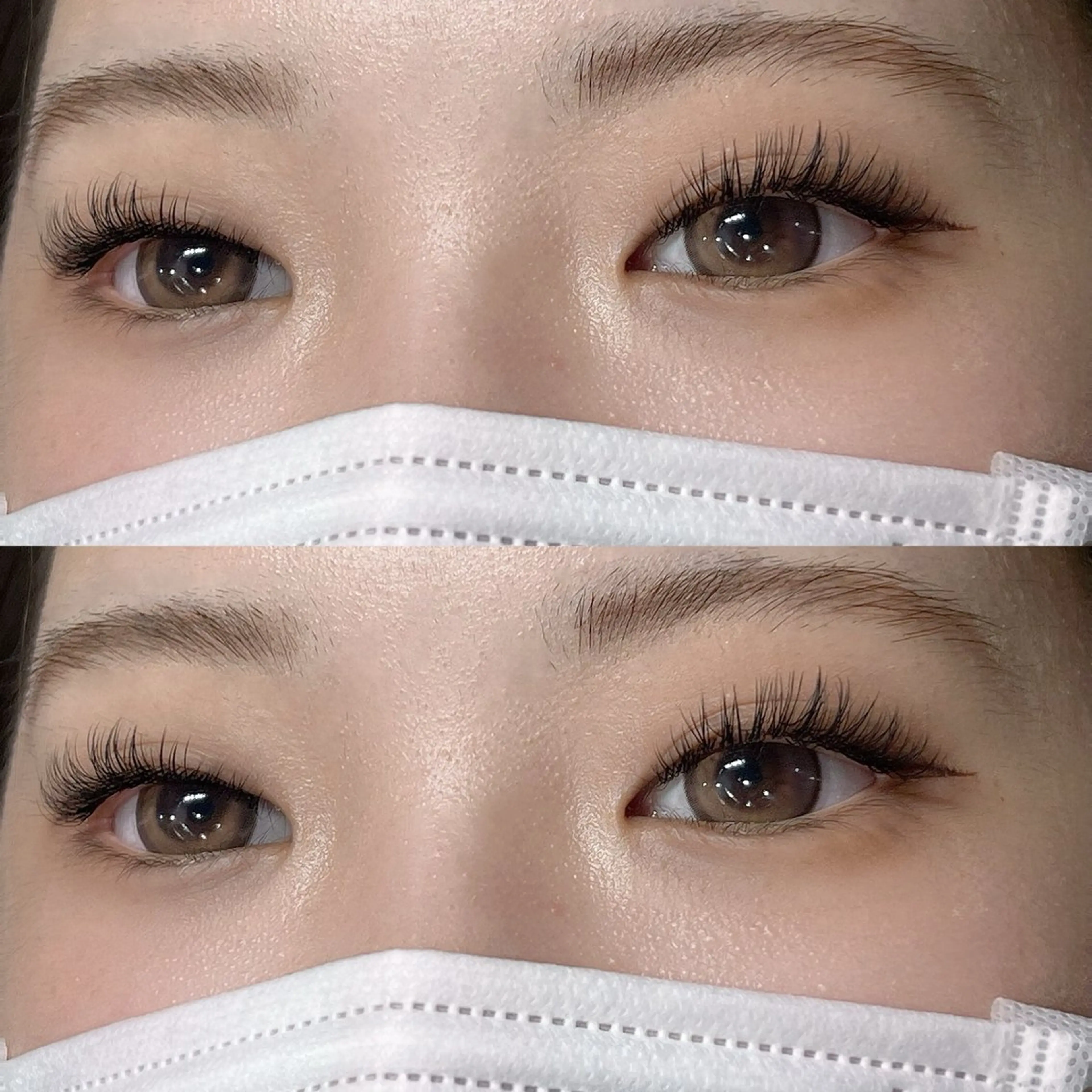 12月限定価格🌷【韓国風束間】マツエク　つけ放題​〜​120本【オフ込み】の写真