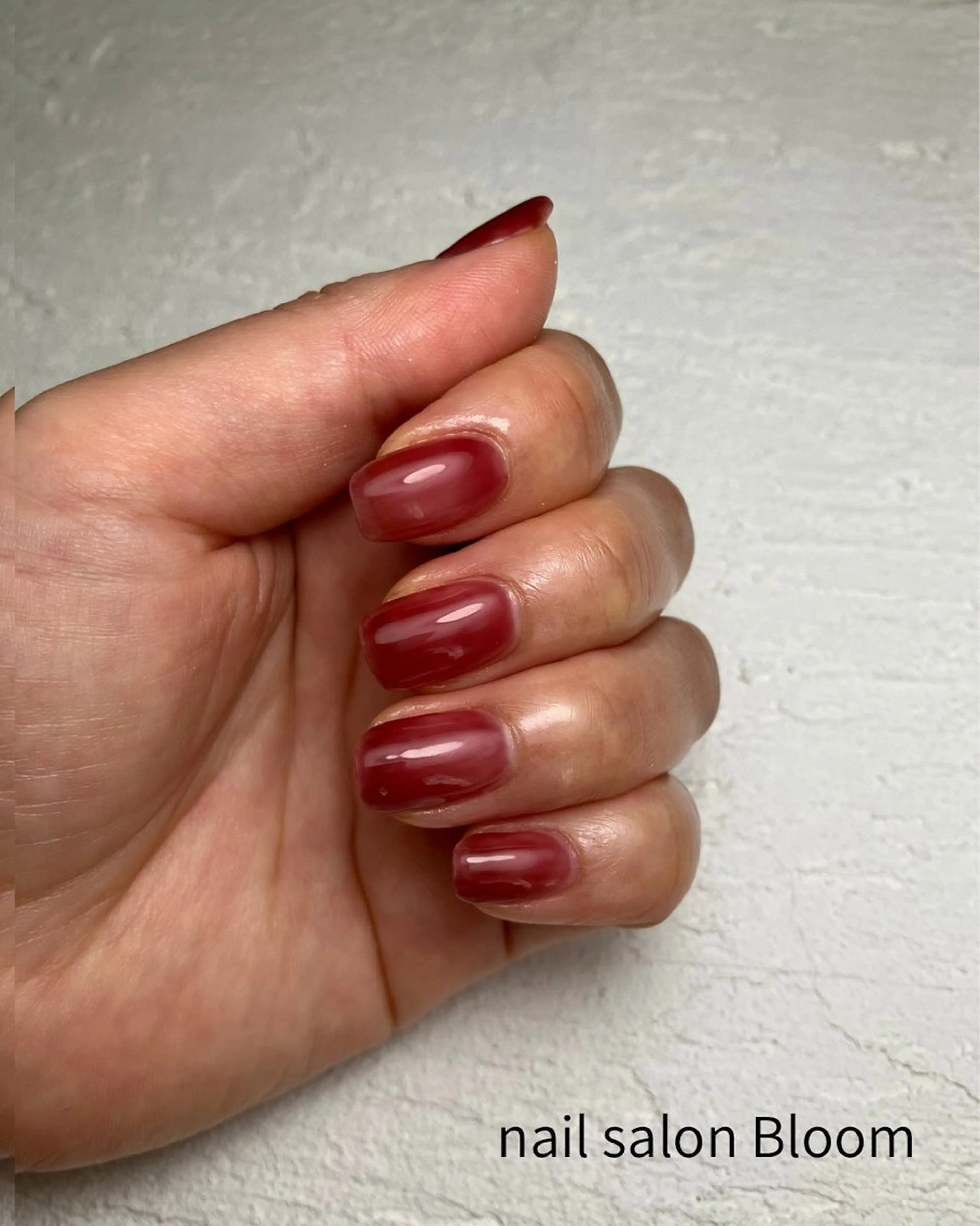 ネイル ワンカラーネイル nail salon Bloom所属・自宅サロンBloom 橋本のネイルデザイン