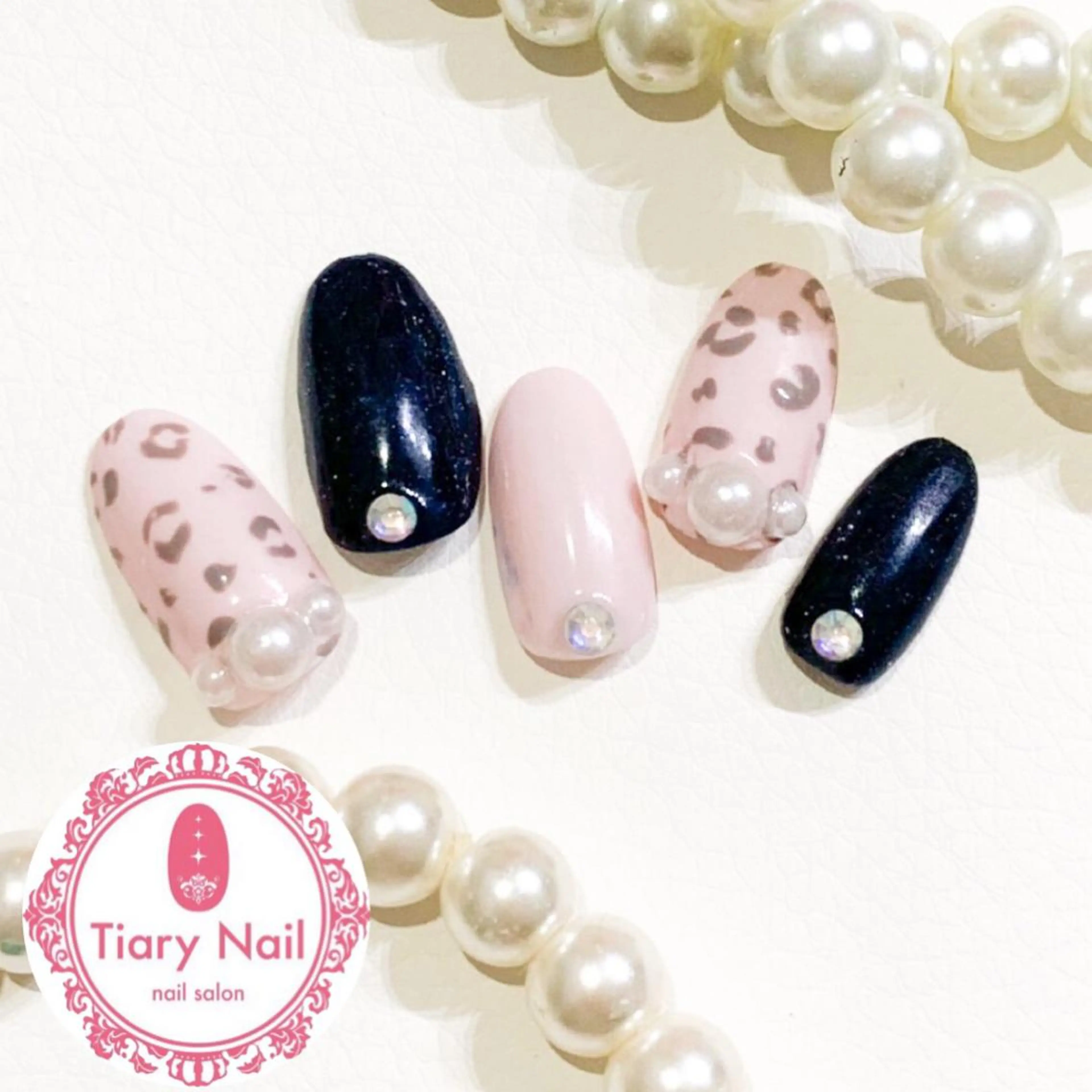 ネイル 桜ネイル 長さ出し スカルプネイル 💗🪽Tiary Nail🪽💗のネイルデザイン