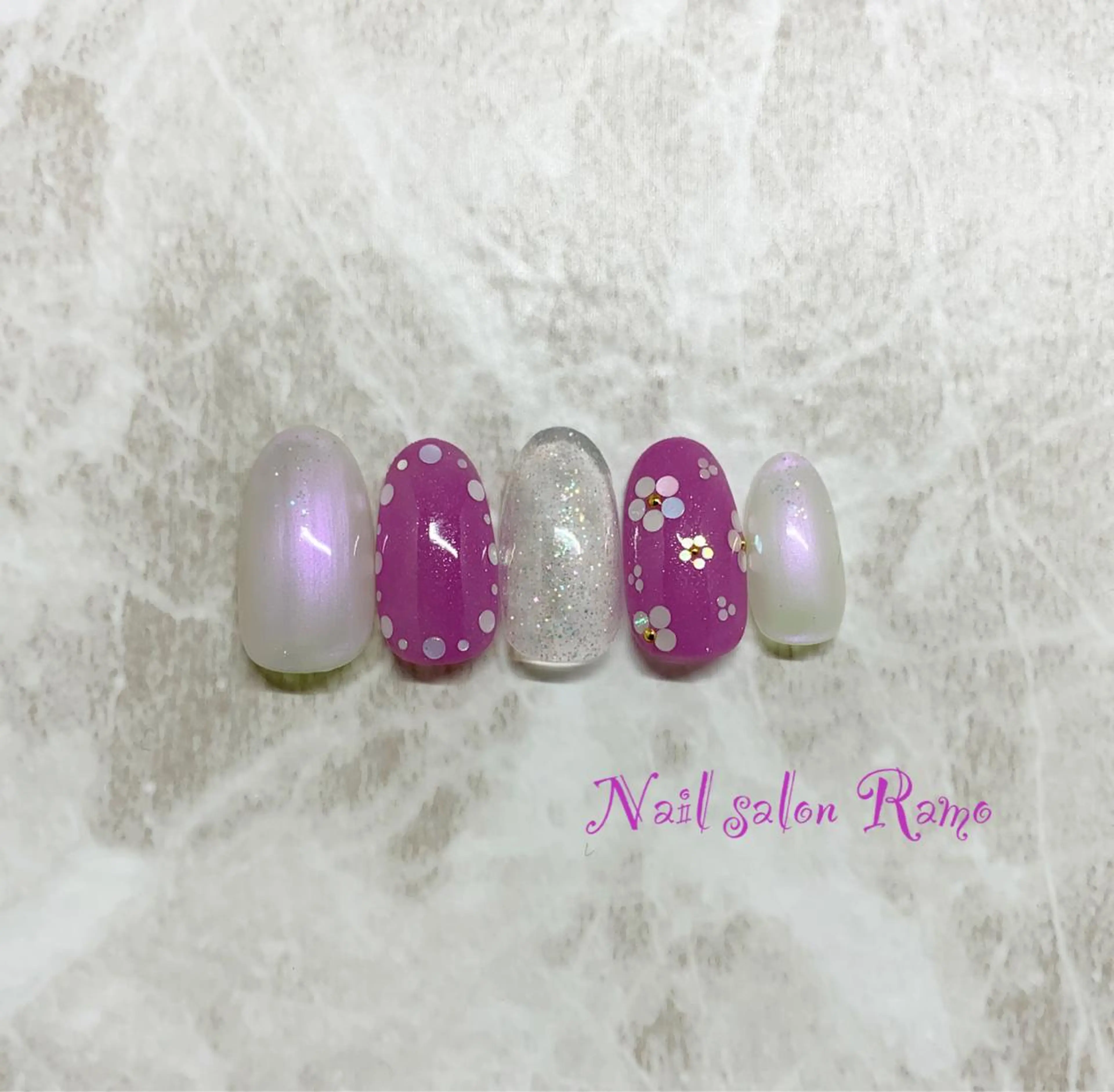 ネイル Nail salon Ramo所属・松田 祥子のネイルデザイン