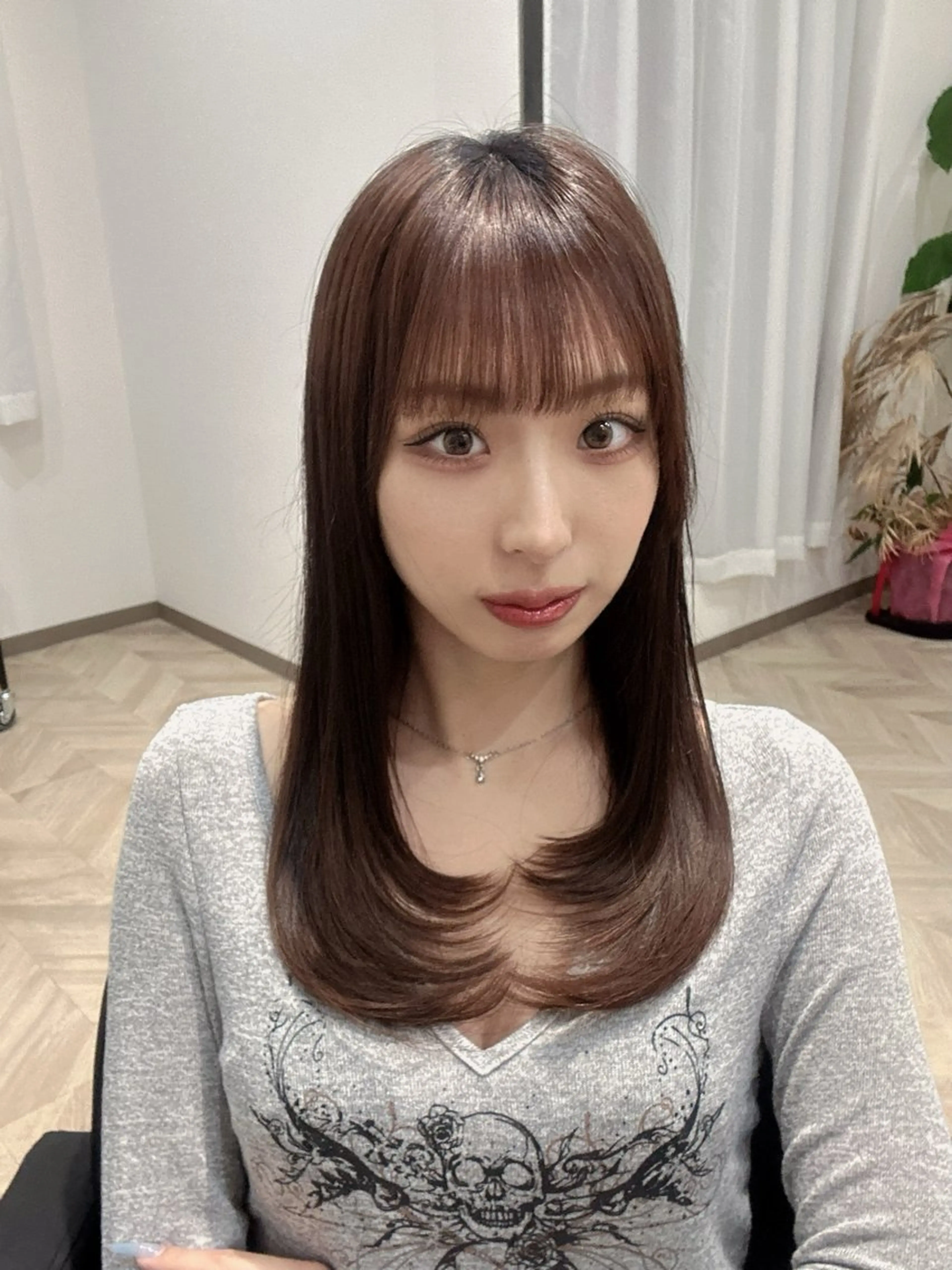 ロング カット ヘアカラー Marin🫐/ 名駅/レイヤーカットのヘアスタイル