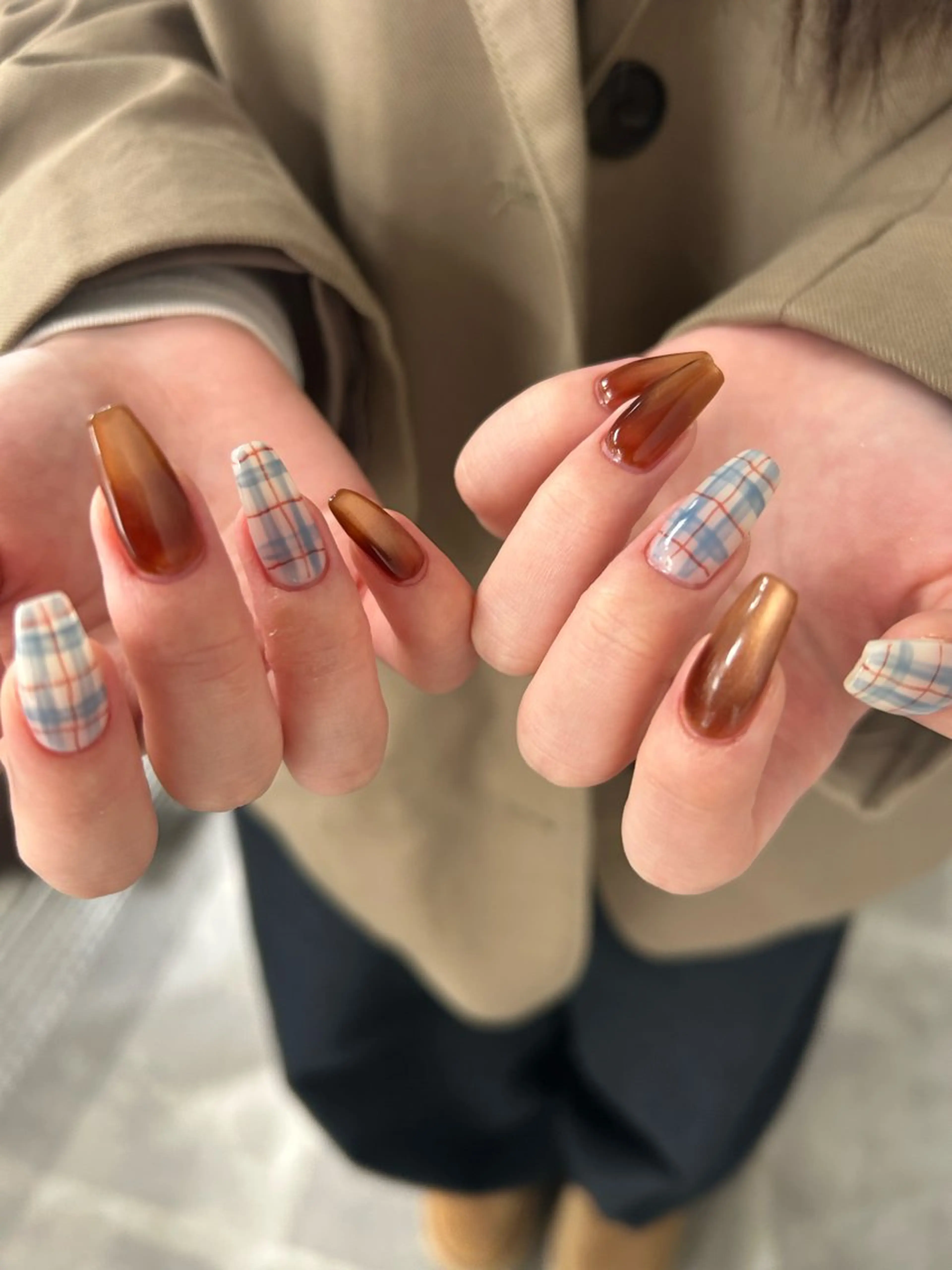 ネイル 持ち込み 木戸 有佐のネイルデザイン