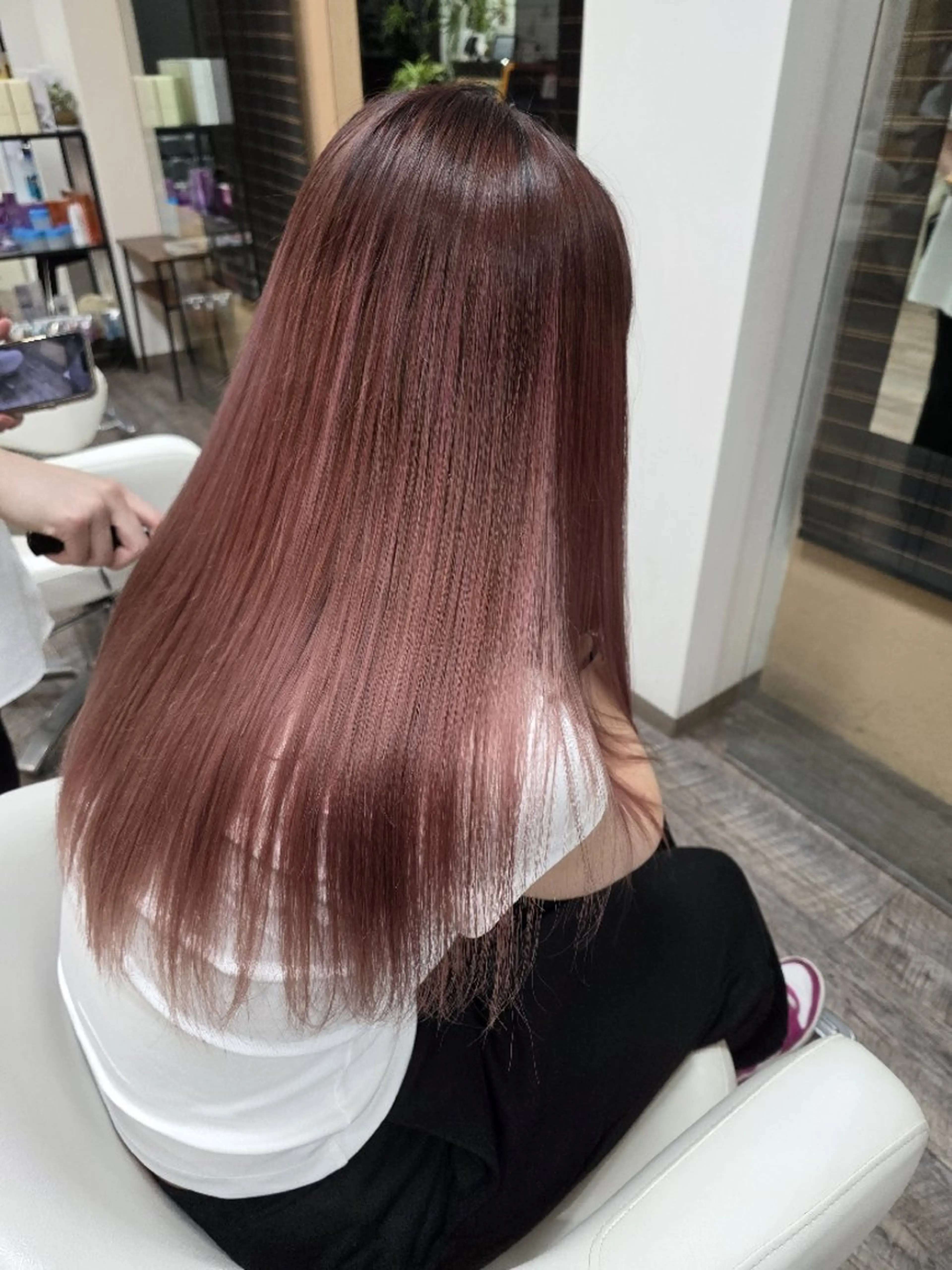 ロング 永井 直人のヘアスタイル