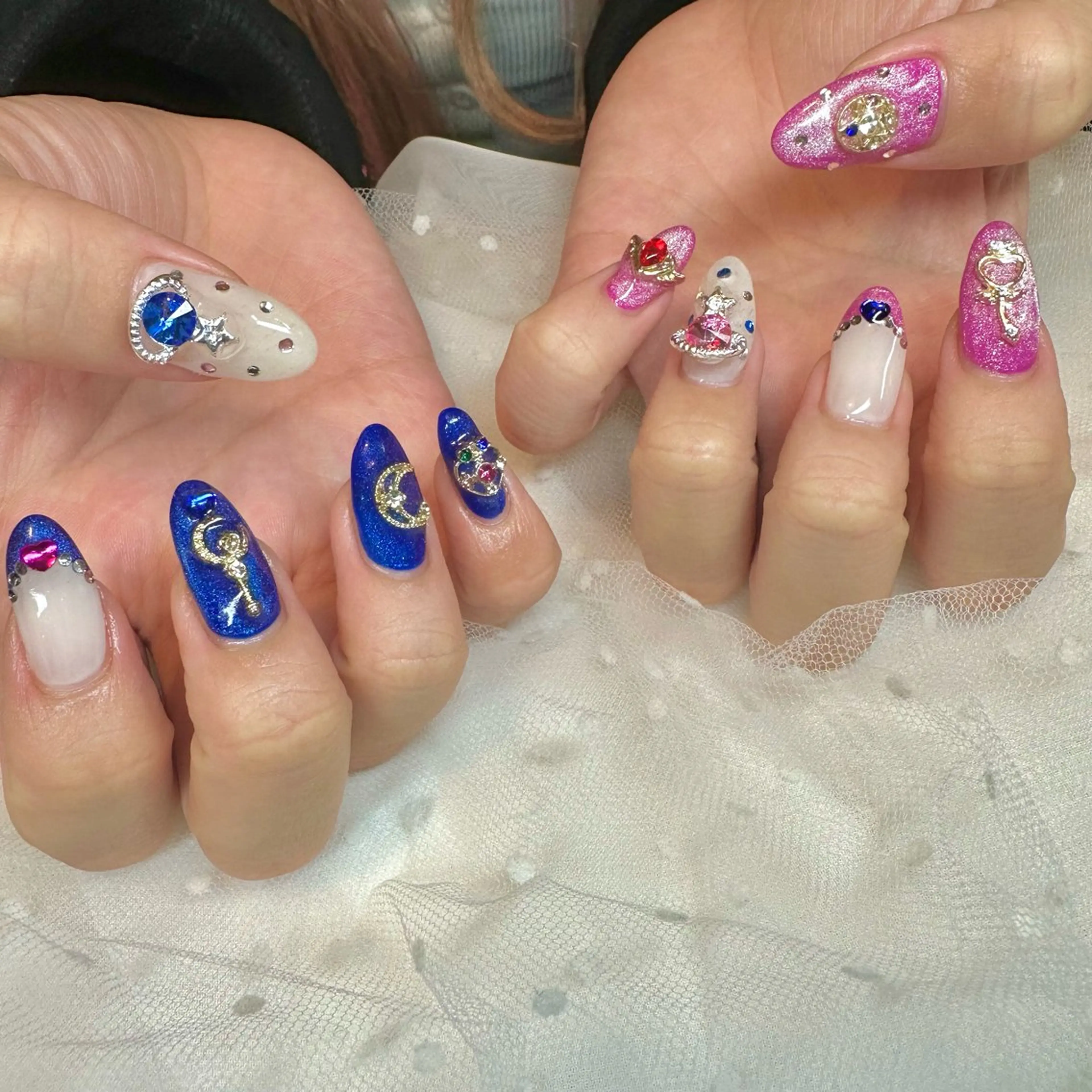 ネイル 持ち込み ハンドネイル フットネイル GéRanium Harukaのネイルデザイン