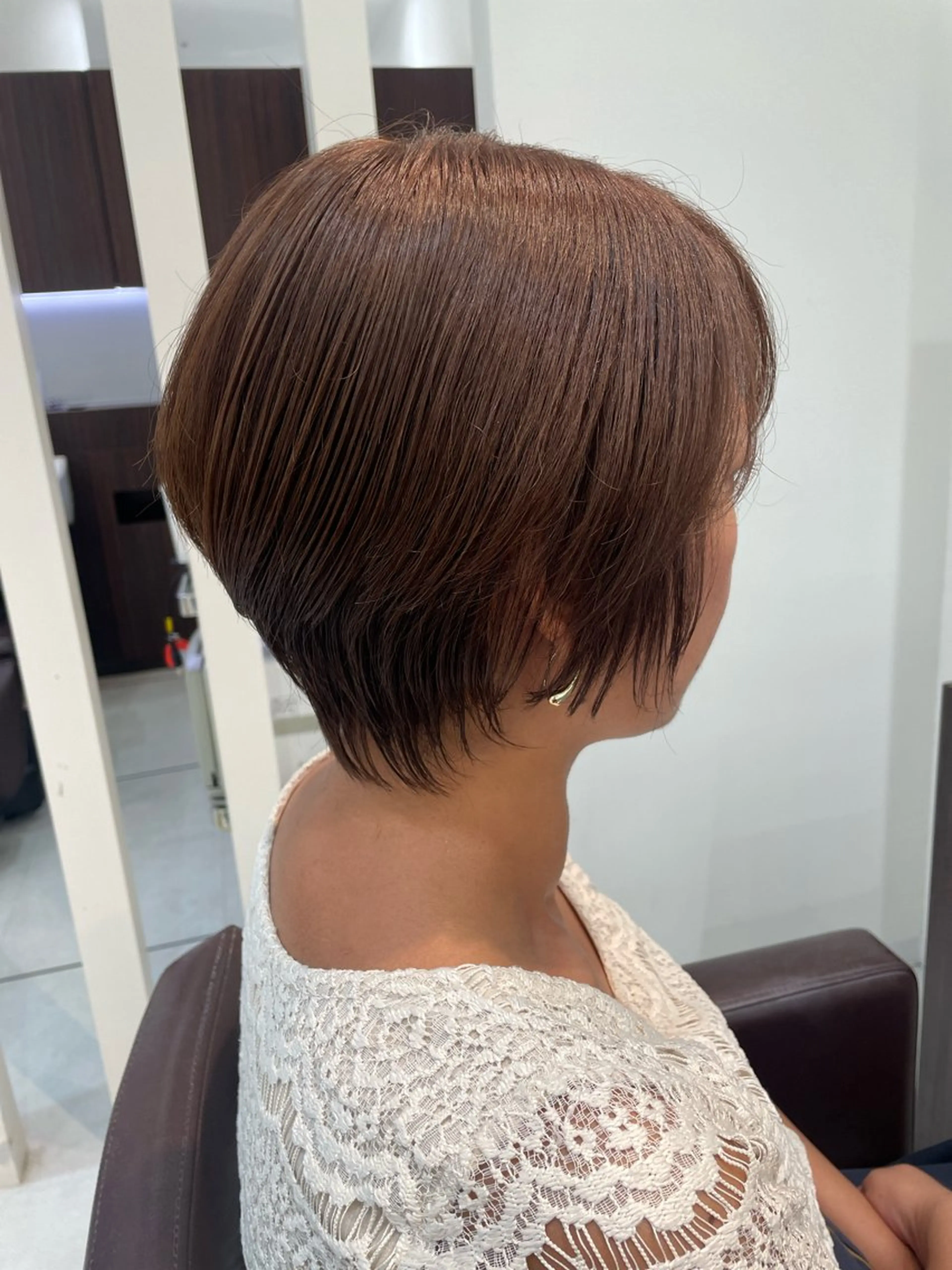 ショート カラー くびれヘア ショートヘア TAYA千葉そごう店所属・【千葉駅南口歩1分】 MAKAのヘアスタイル