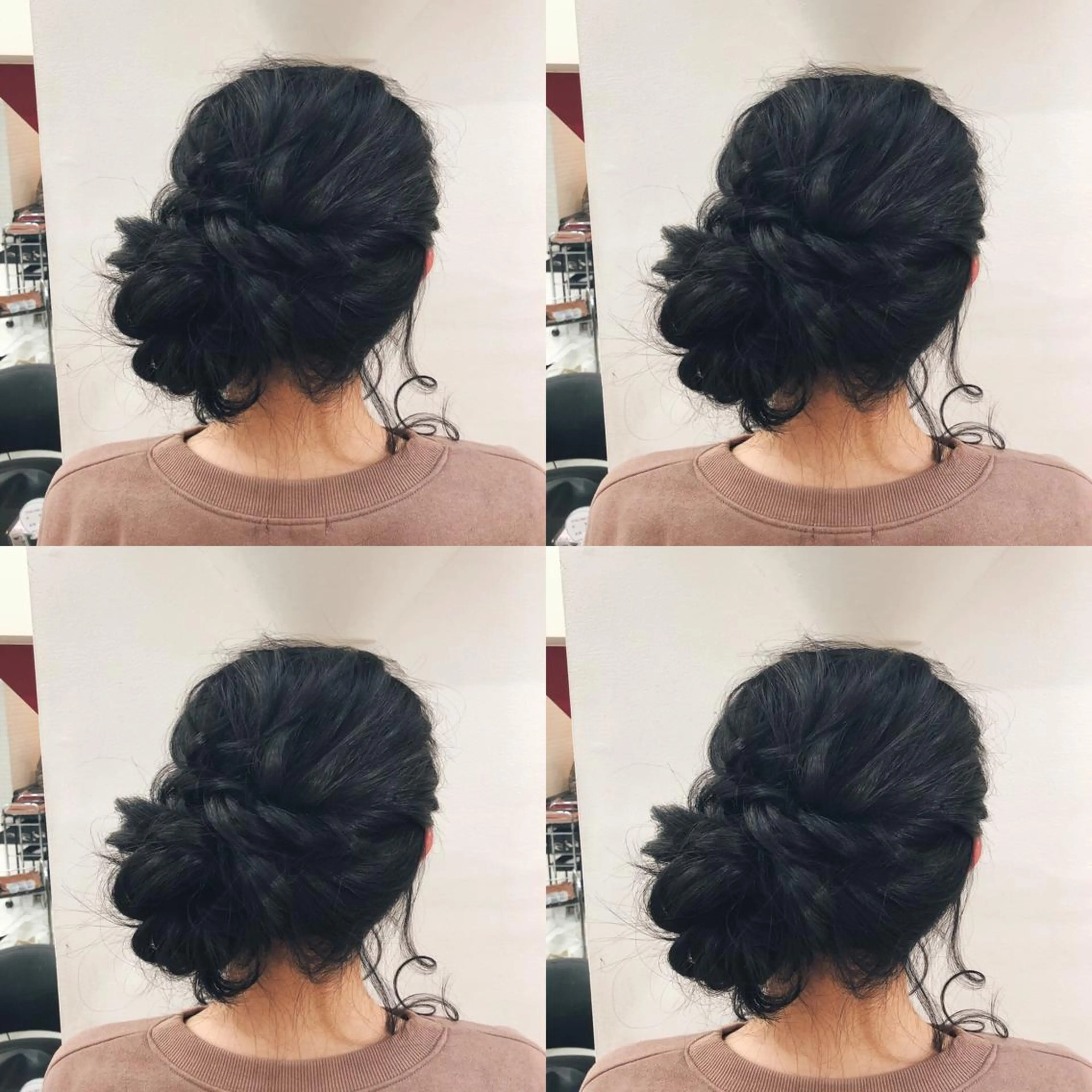 セミロング ヘアアレンジ ヘアセット 🌷MAYU 🌷のヘアスタイル