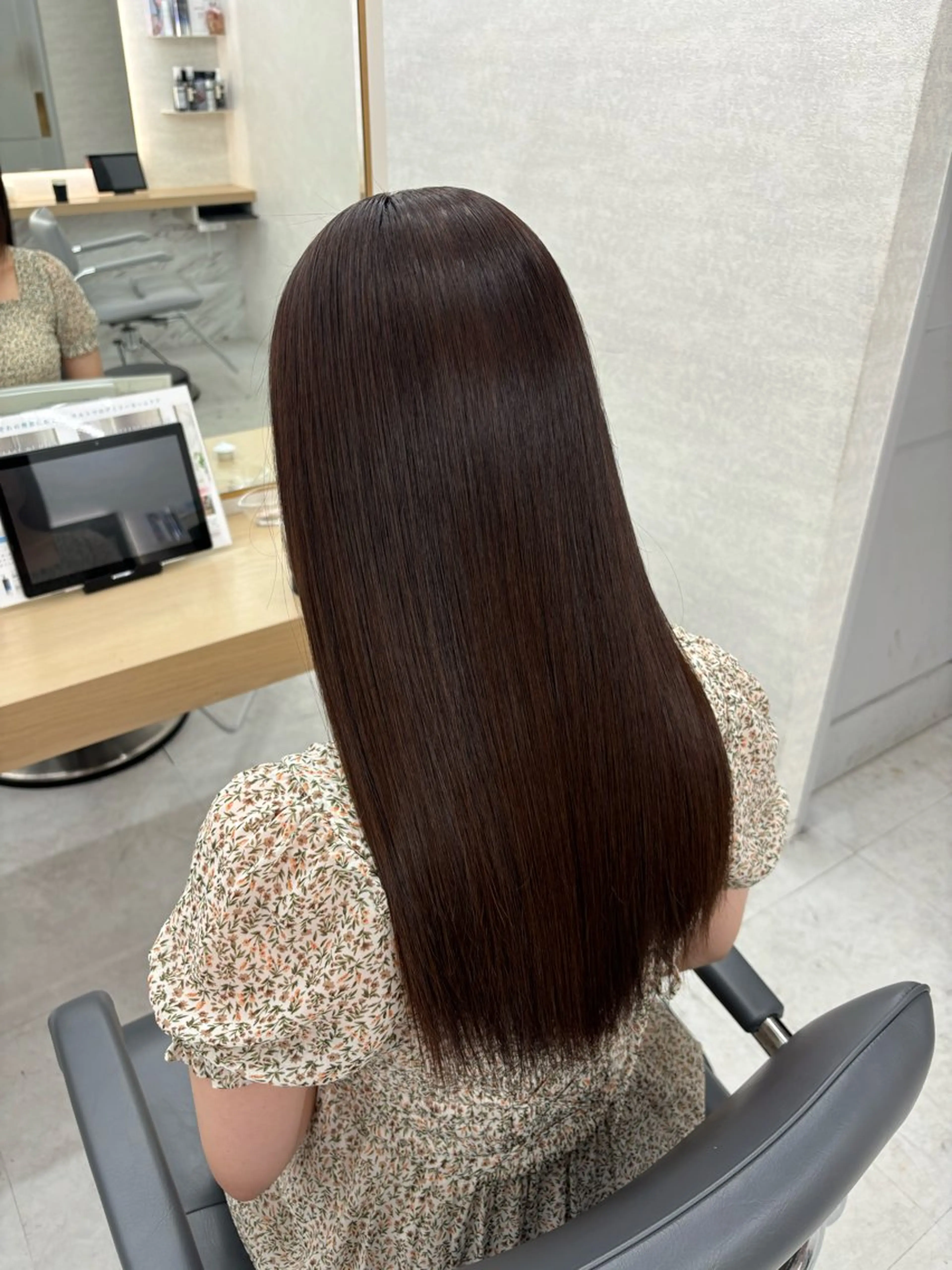 ロング ヘアカラー 韓国風/髪質改善/ Kiyoraのヘアスタイル