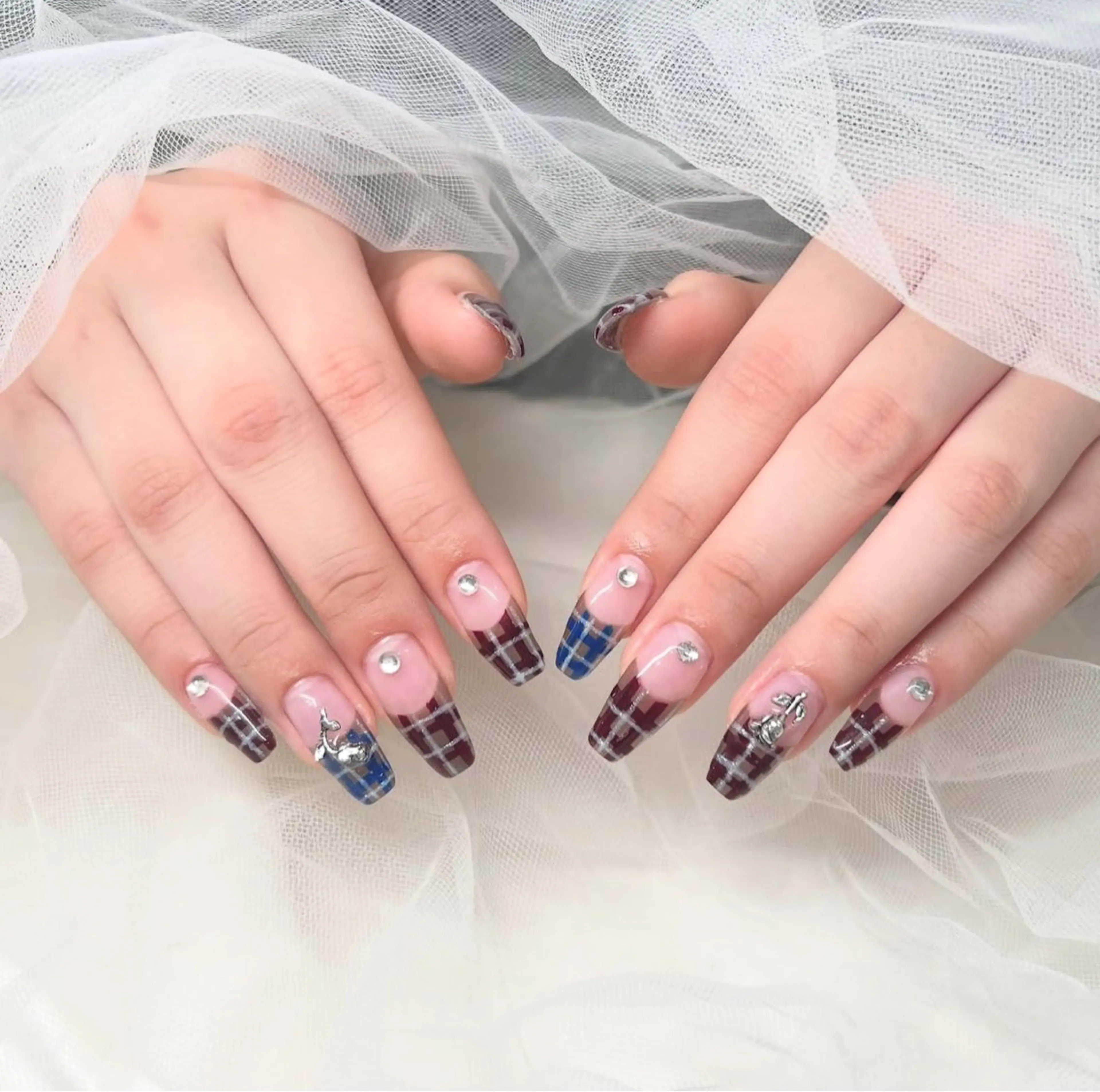 ネイル ロングネイル joieang京橋店 SHURIのネイルデザイン