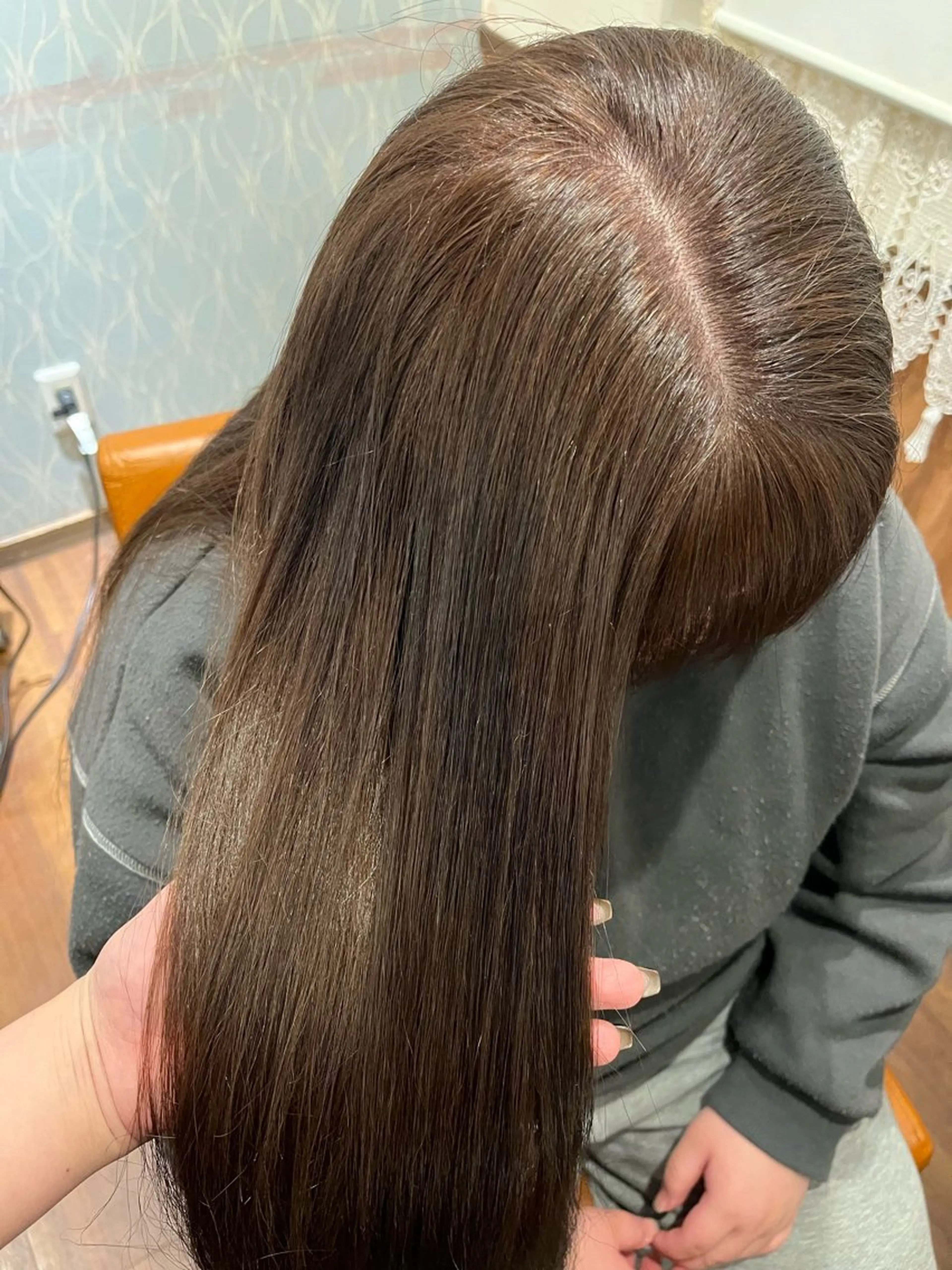 カラー Chocolat阿部野所属・なかじま ささらのヘアスタイル