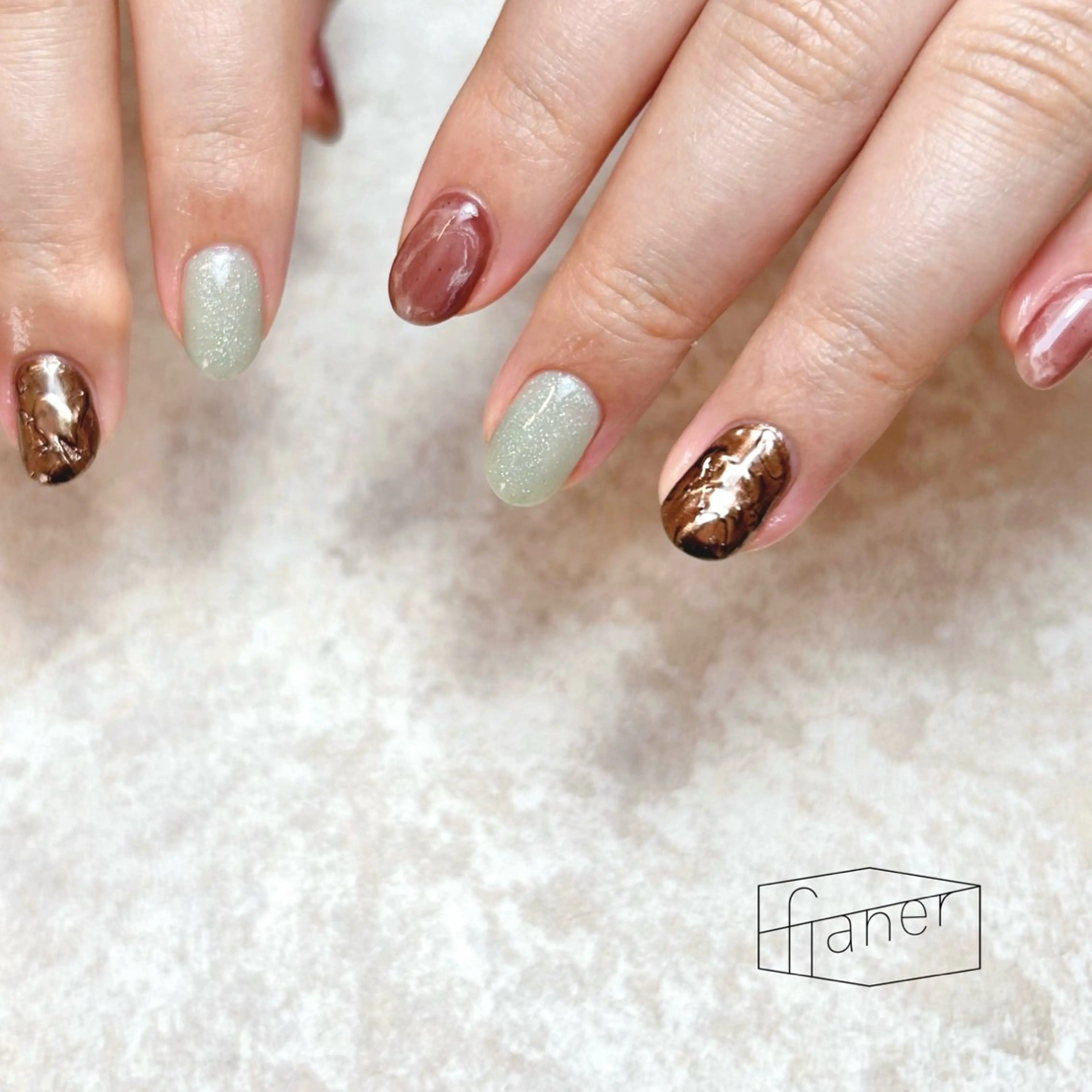 ネイル ハンドネイル flaner所属・KAORI ㅤのネイルデザイン