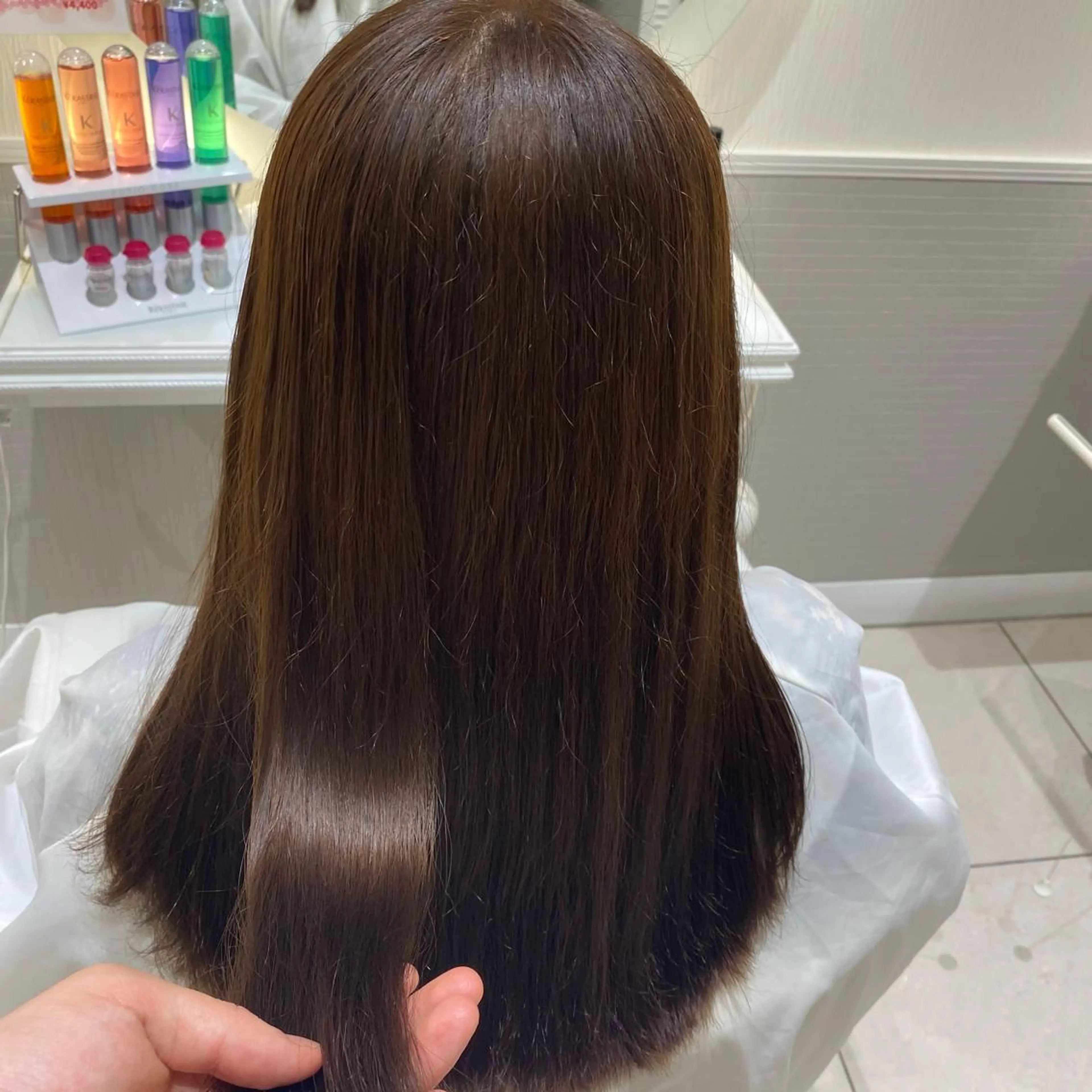 セミロング カラー 髪質改善 トリートメント YUMA/レイヤー/ 似合わせ/パーマのヘアスタイル