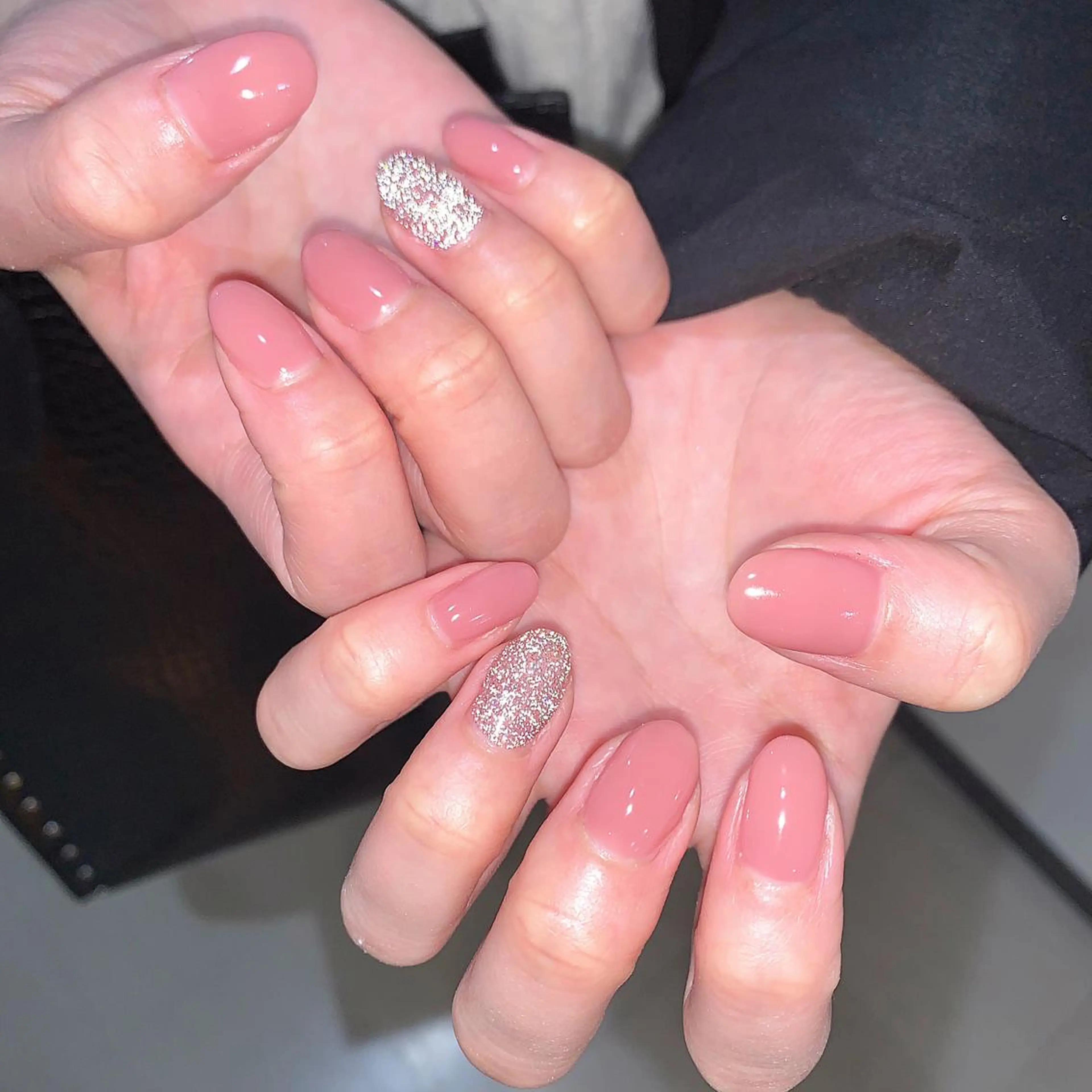 ネイル フラッシュネイル ラメ(グリッター) clair所属・nail salon Clairのネイルデザイン