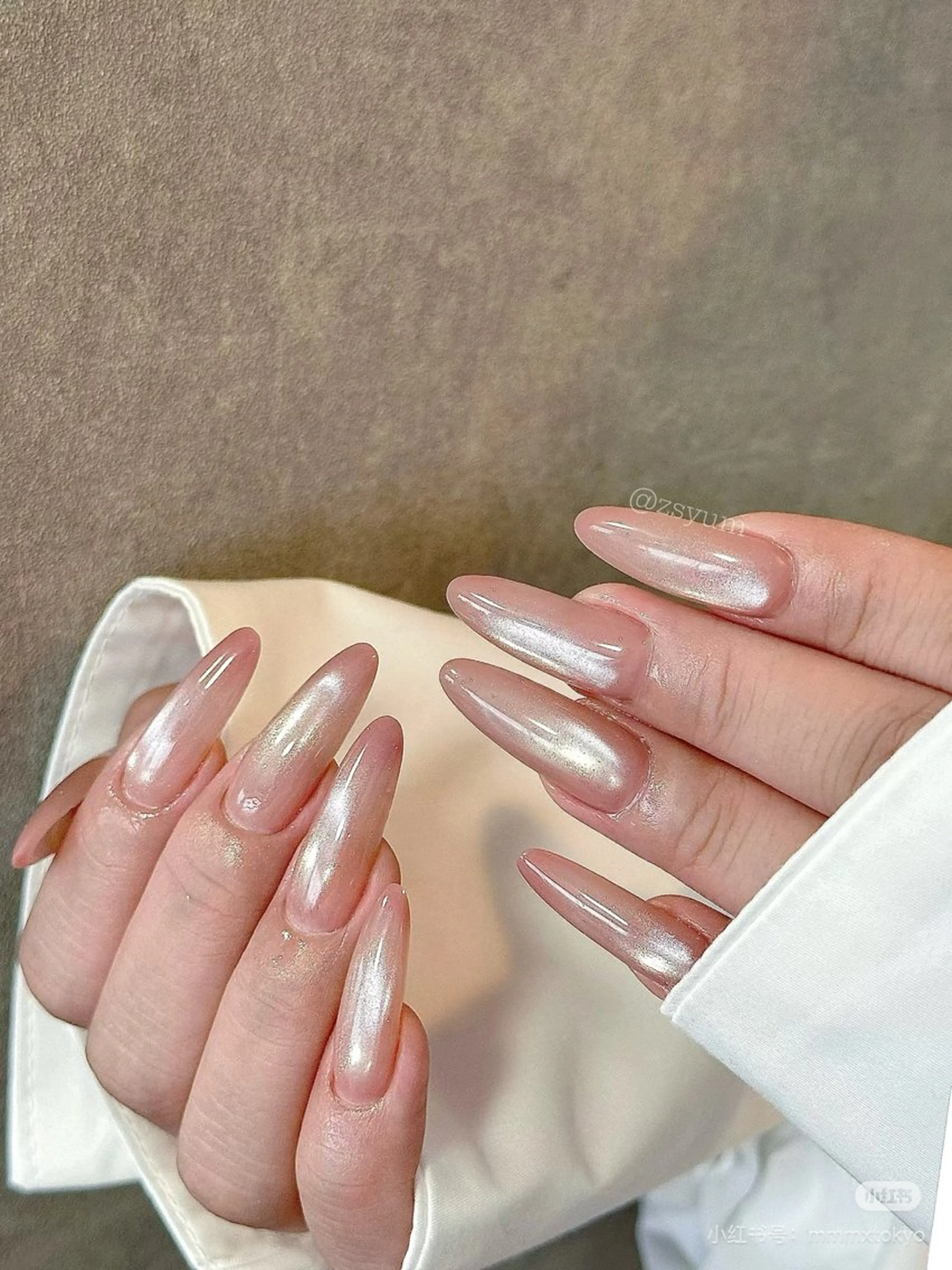 マグネットネイル🧲💅ワンカラーの写真