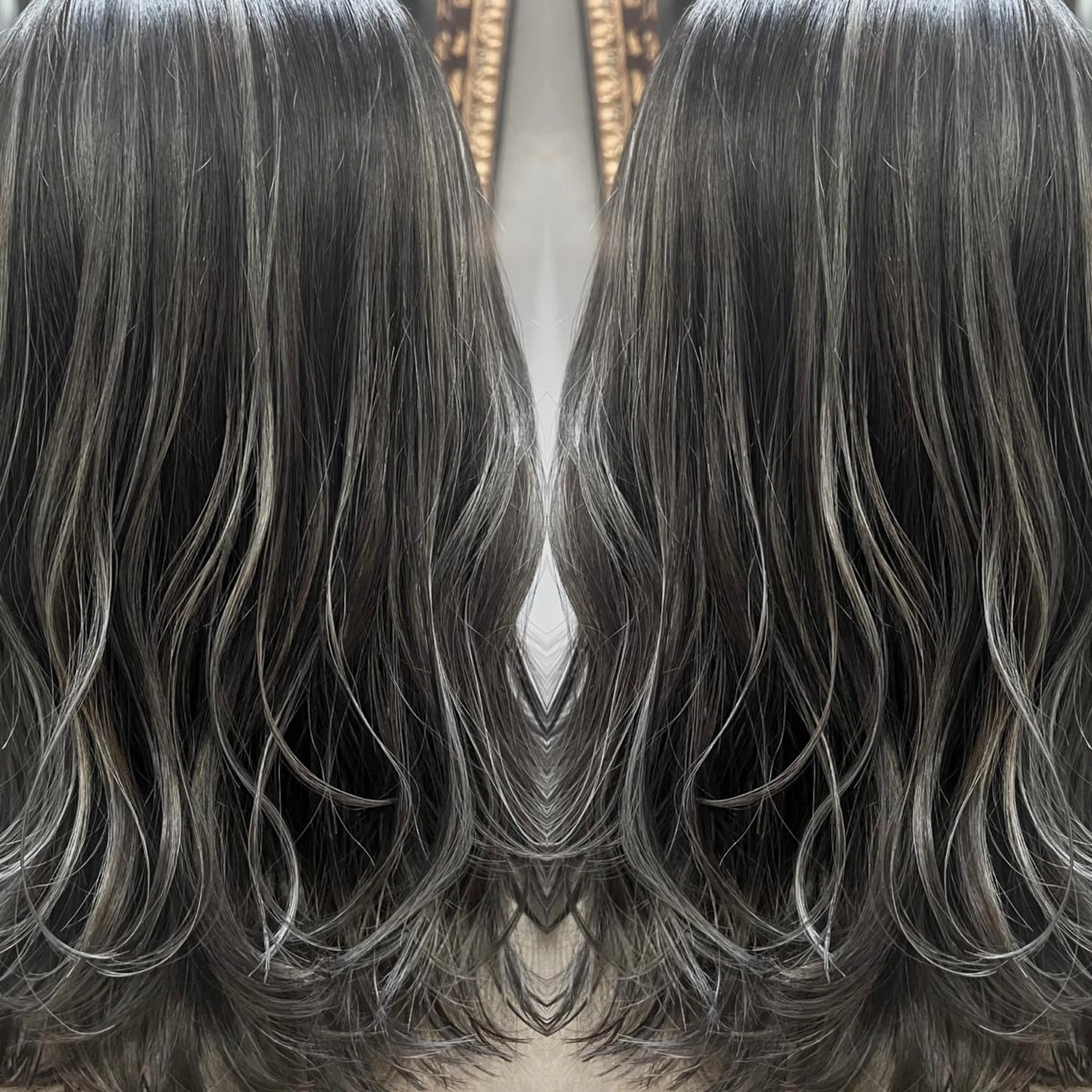 ✨💎3Dカラーハイライト💎✨ケアブリーチハイライト➕全体カラー【カットは＋3500円】の写真