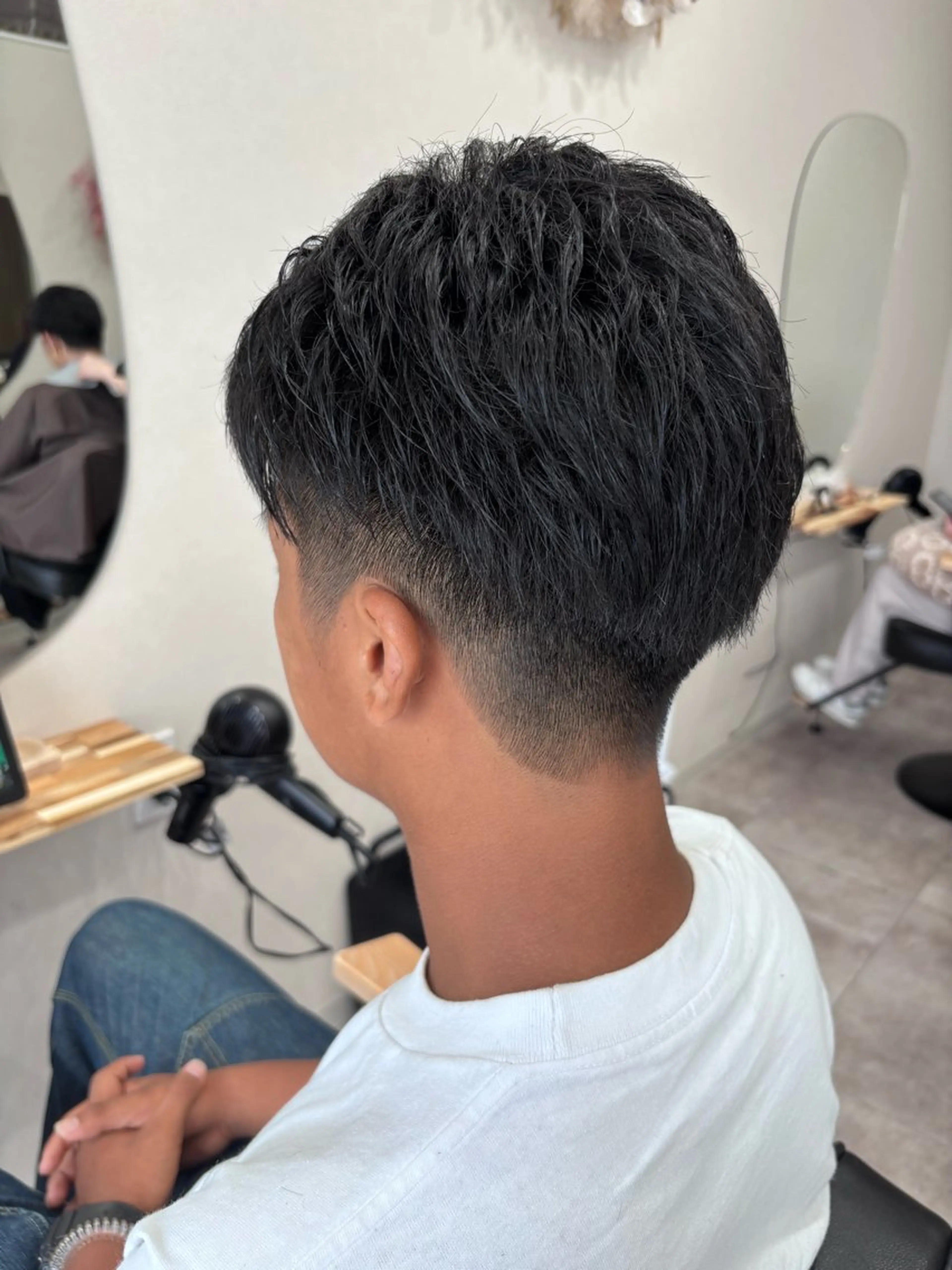 ショート メンズ カット トリートメント ヘッドスパ 🪼高評価🪼 💎柴崎の藤咲💎のヘアスタイル