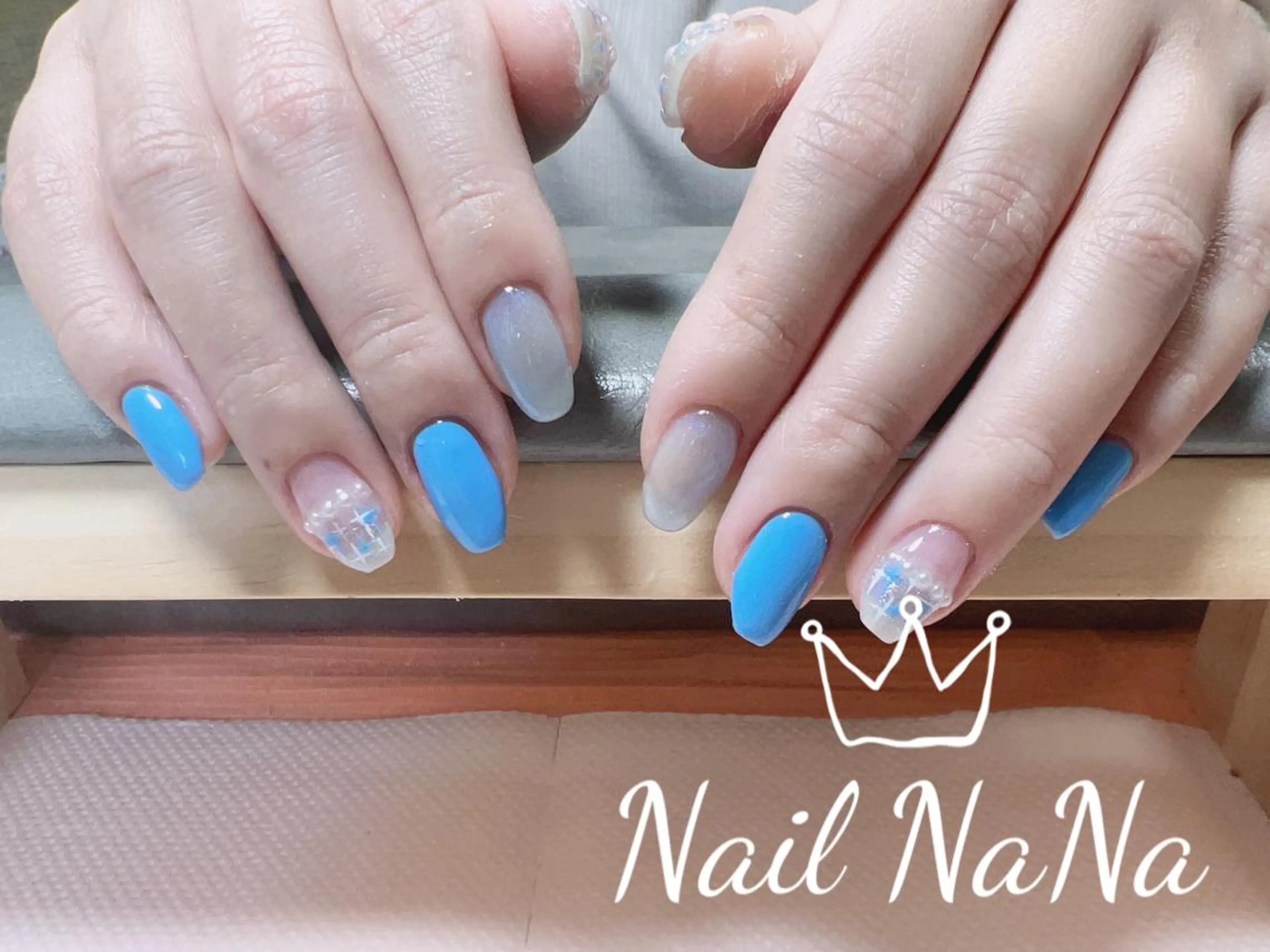 ショート カラー ネイル ハンドネイル Nail NaNaのネイルデザイン