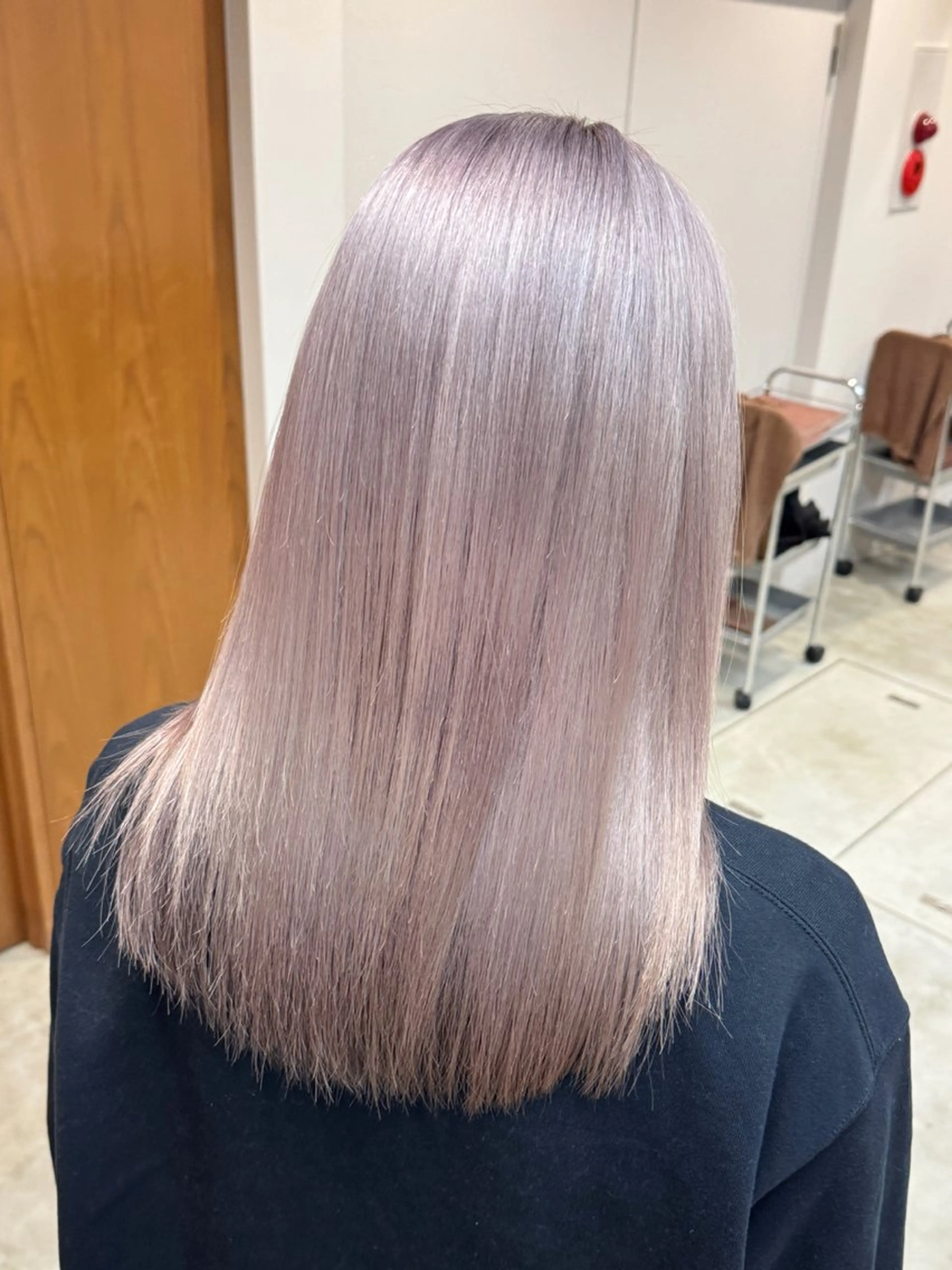 【12月限定⛄️リタッチでも全頭でも🉑✨】カット+ダブルカラー《グレー/ミルクティー/ピンク/ベージュ/銀座》の写真